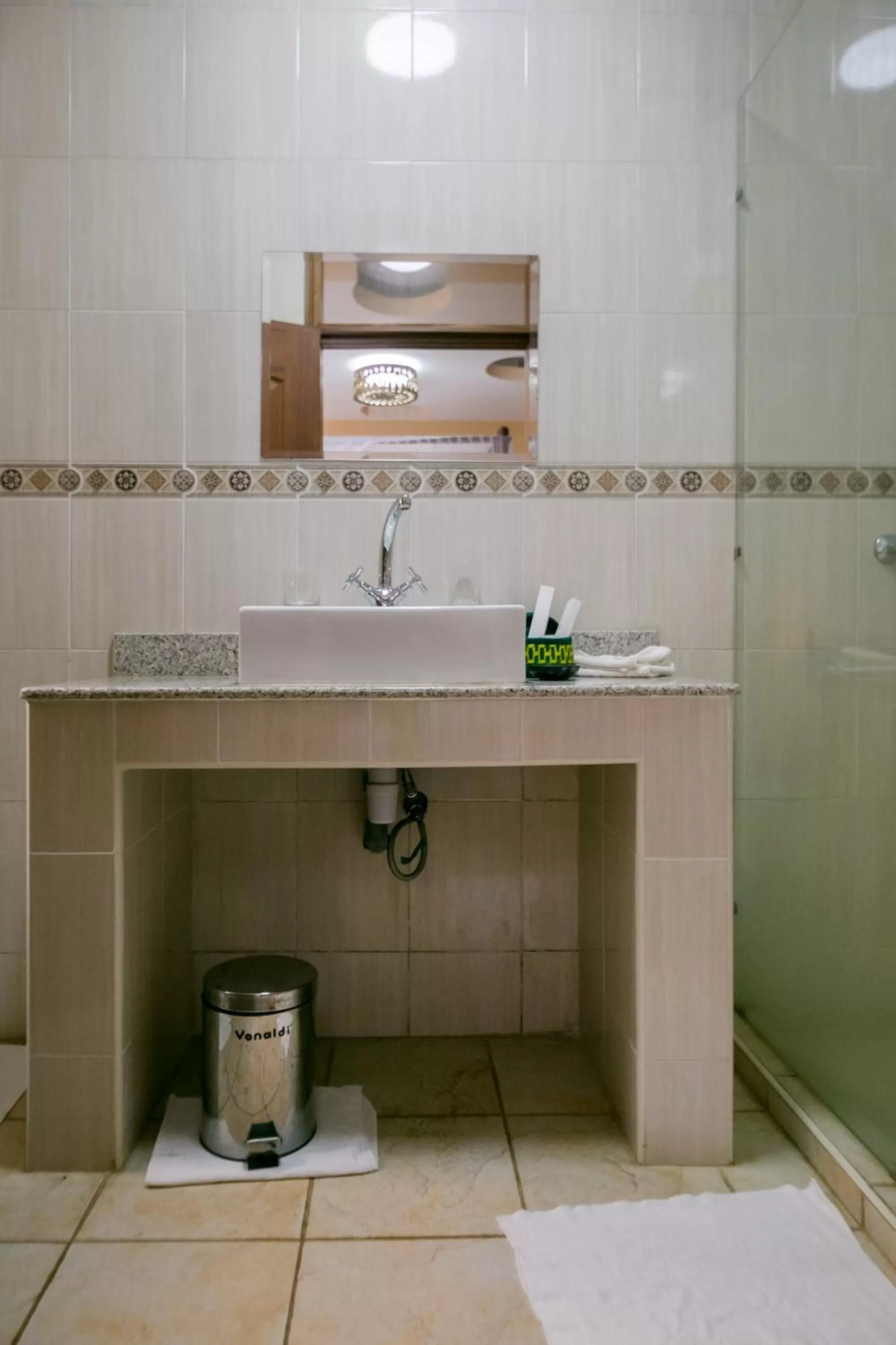 Bathroom in Hotel Rudi