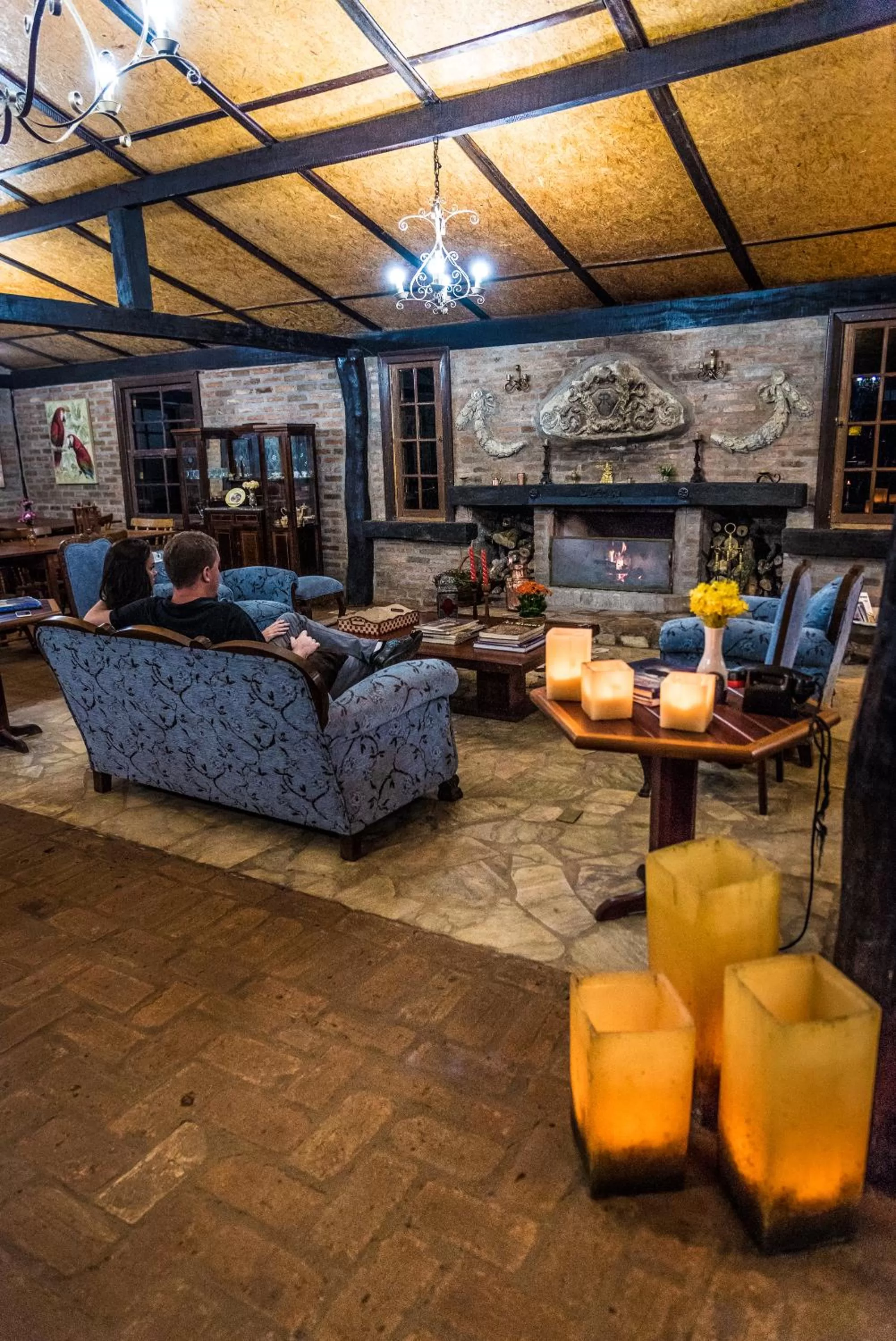 Communal lounge/ TV room in Hotel Santa Esmeralda