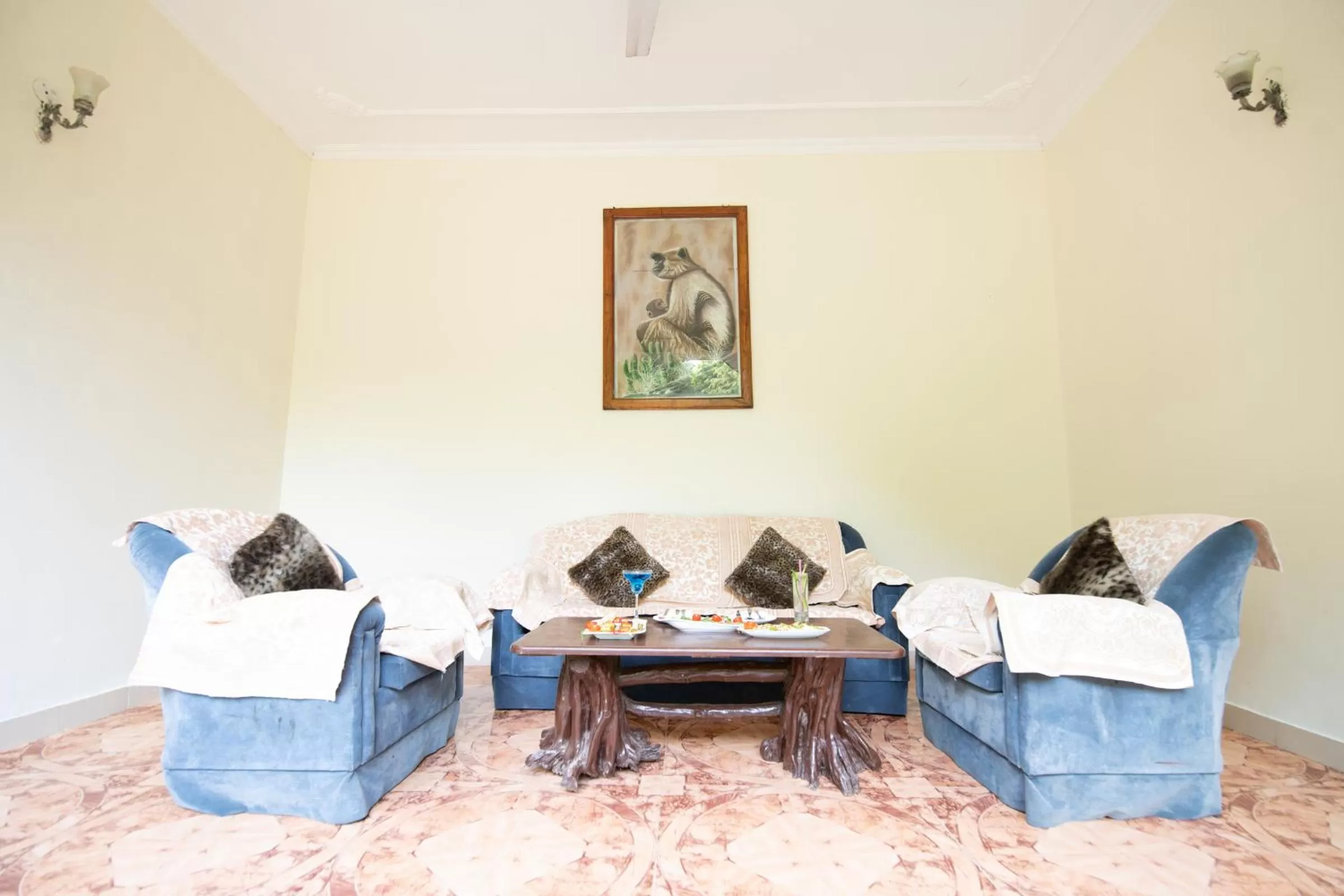 Seating area in The Fern Ranthambore Forest Resort Rajasthan