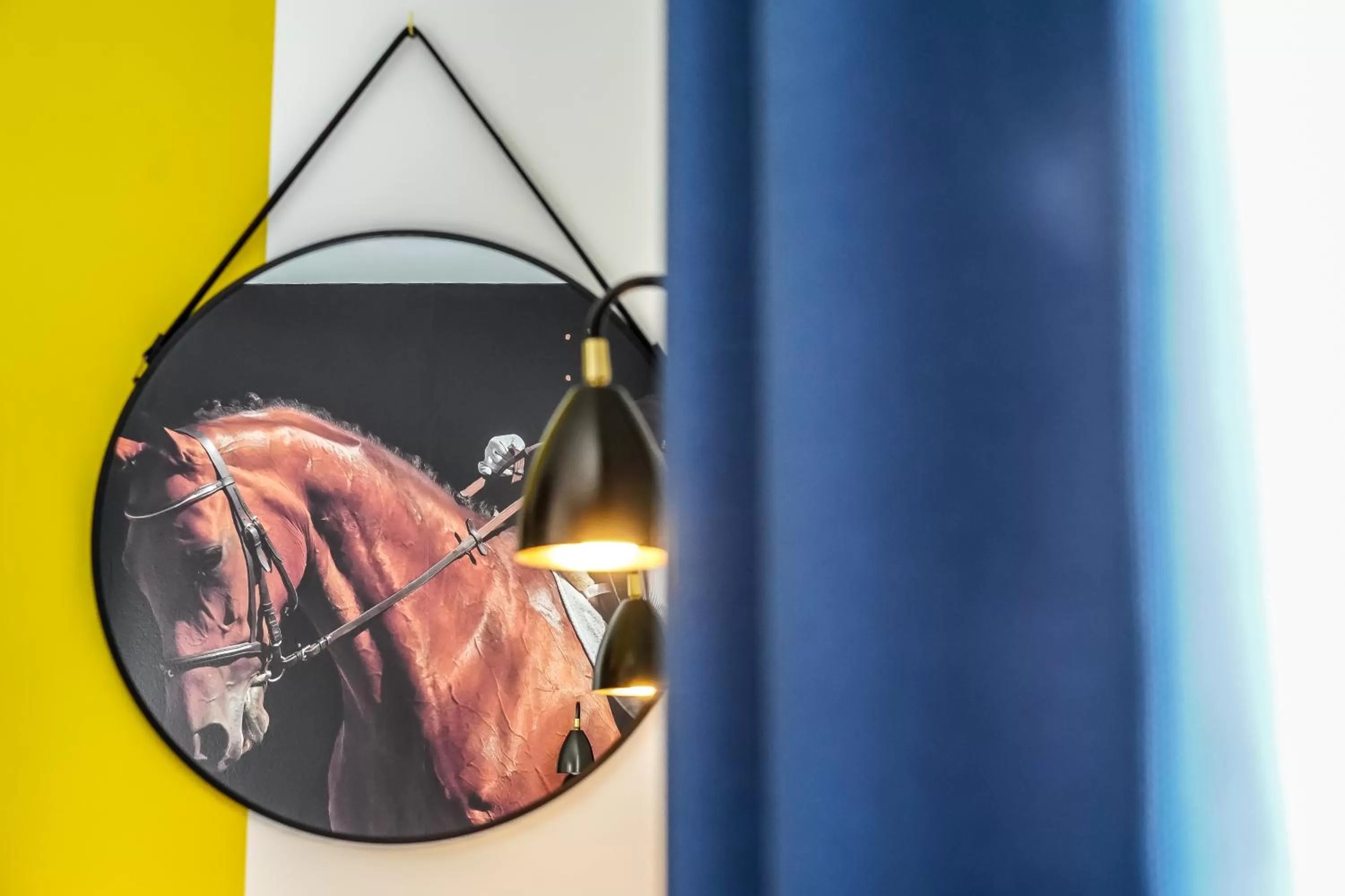 Decorative detail in ibis Styles Saumur Gare Centre