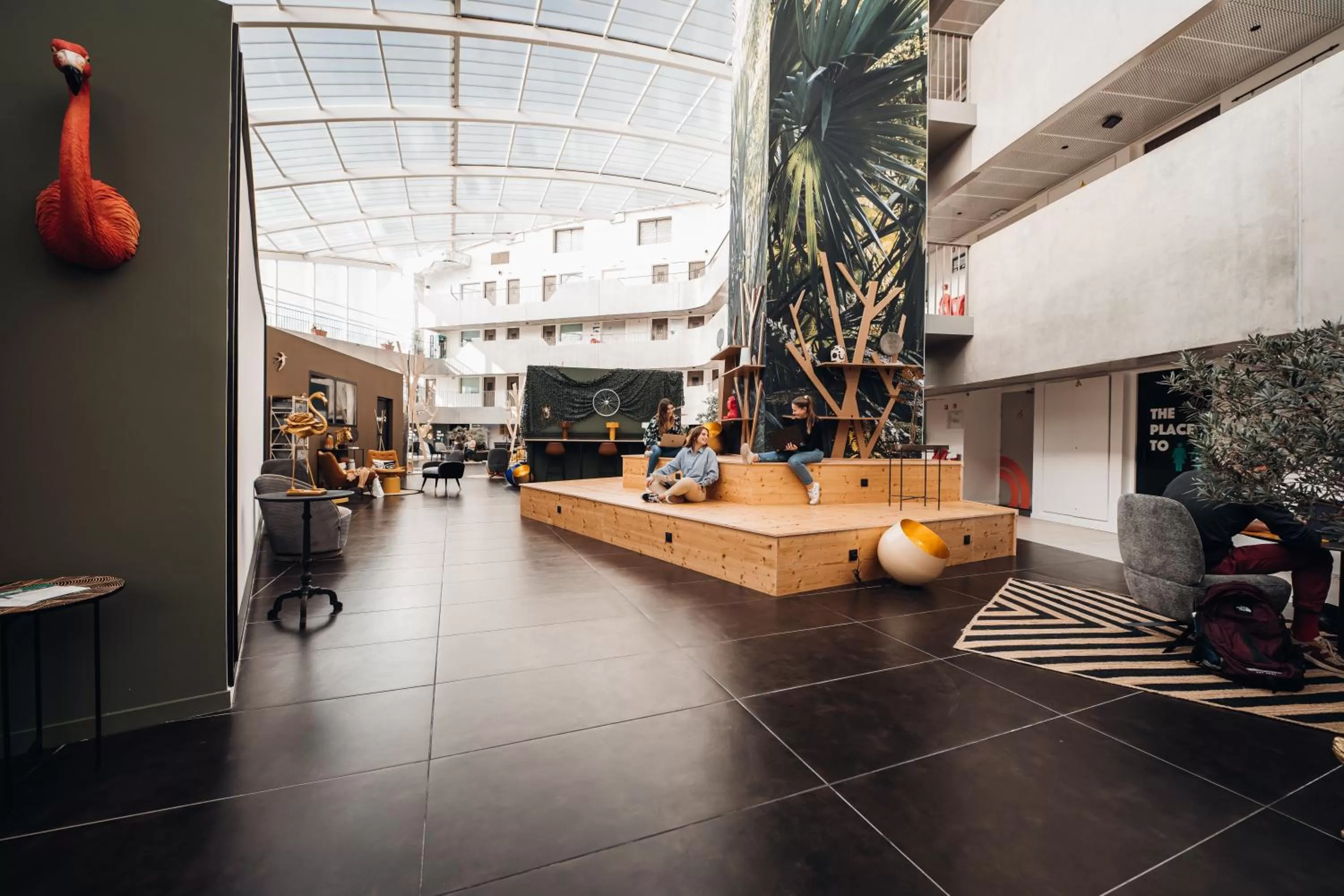 Lobby or reception in COWOOL Cergy