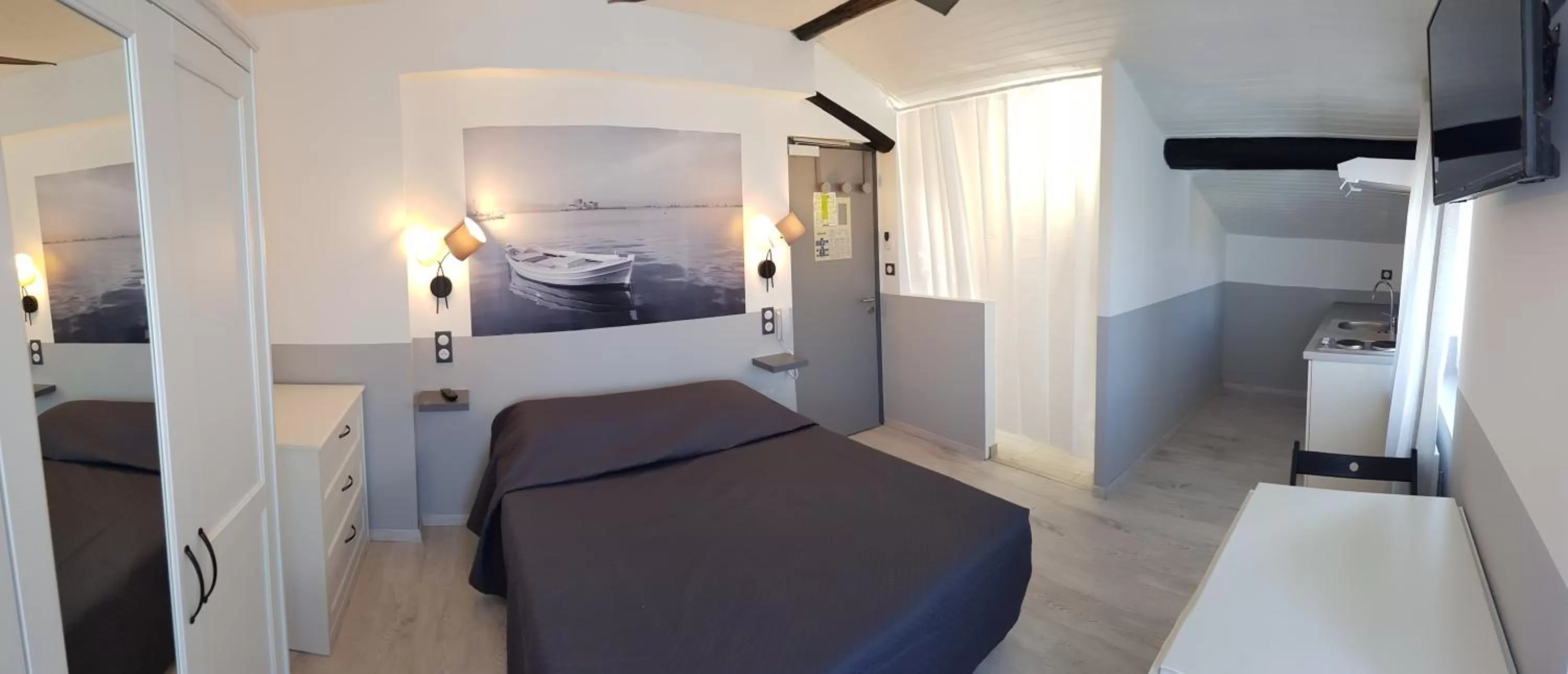 Bed in Hôtel restaurant et pension soirée étape Bel Air