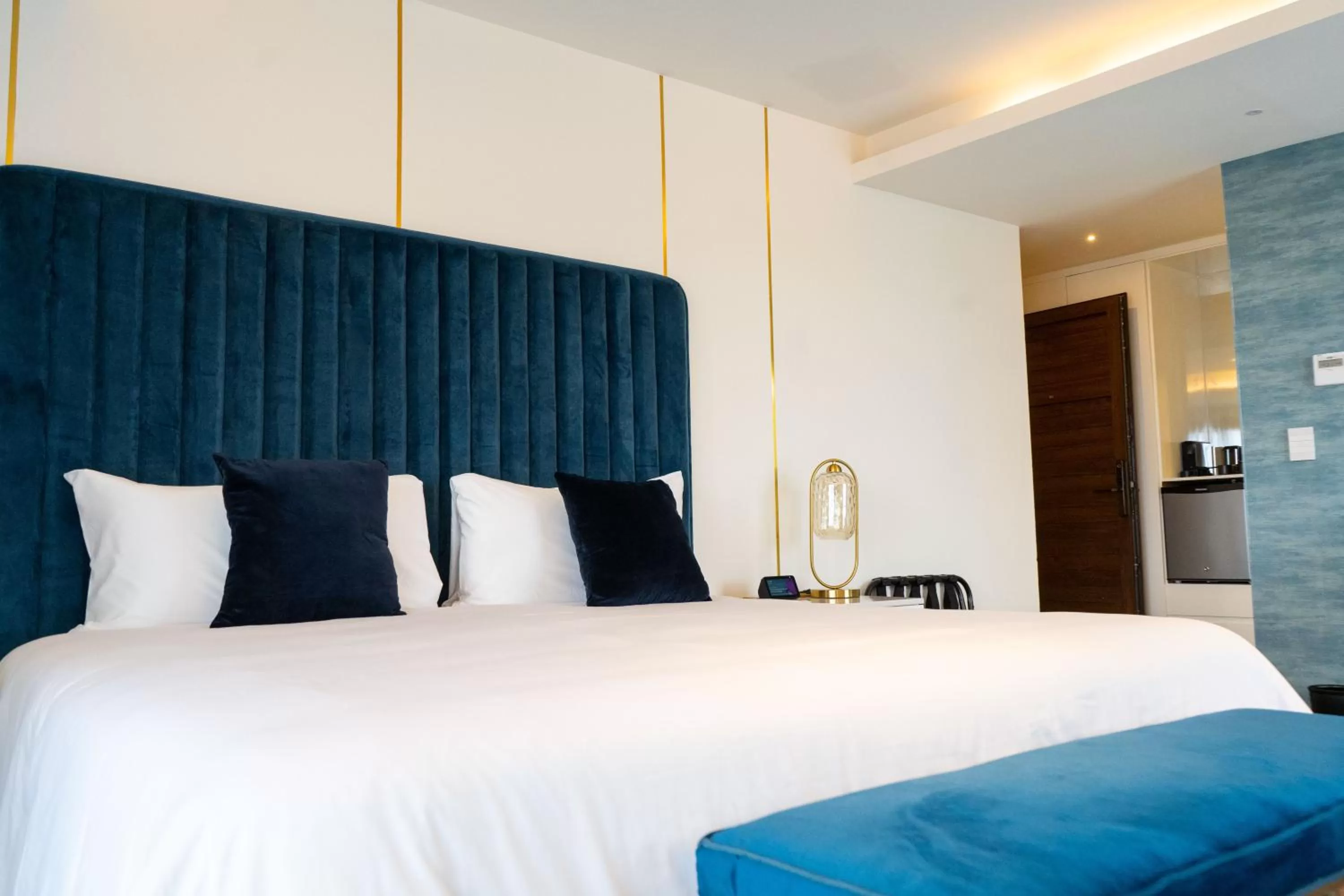 Bed in Casa Cuarzo Hotel Boutique