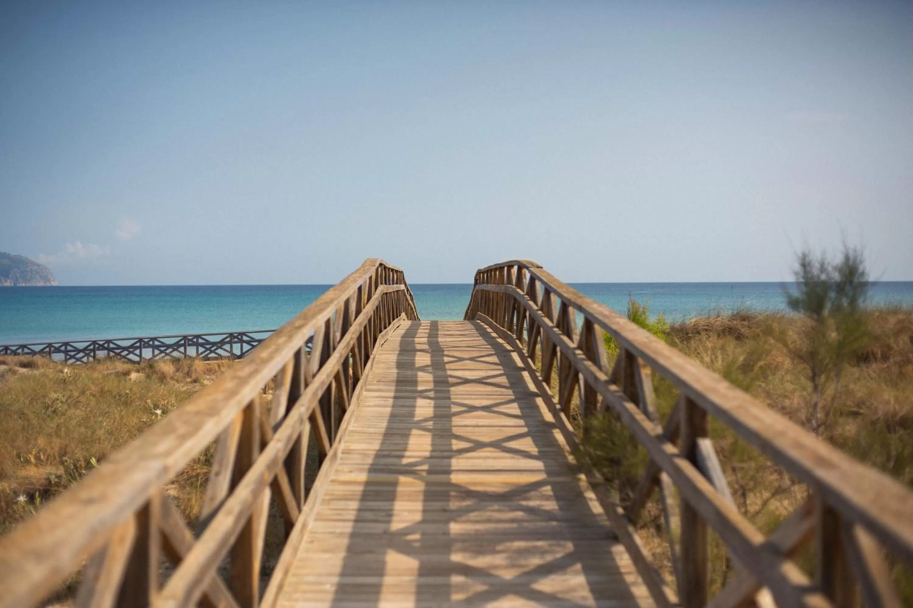 Beach in Hostal Blanca