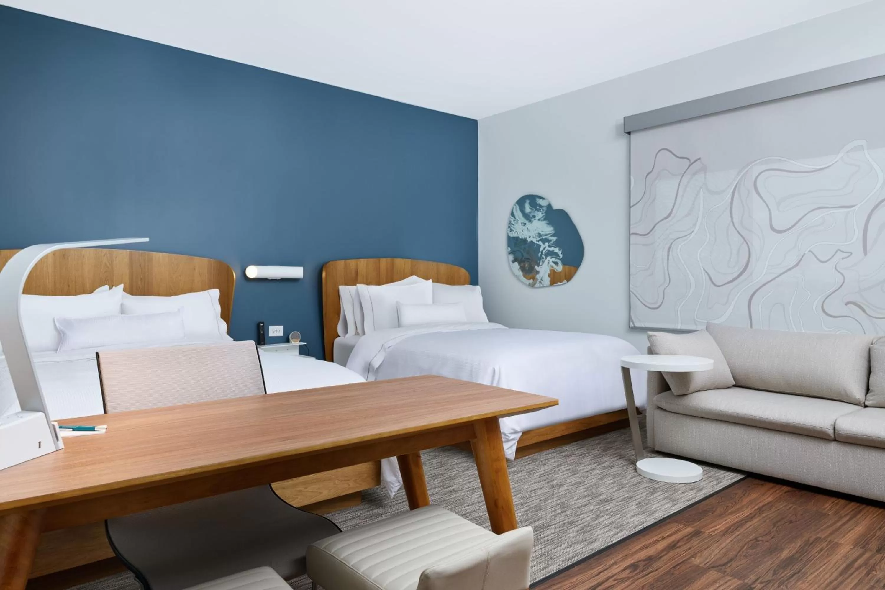 Photo of the whole room, Bed in Element Chattanooga East