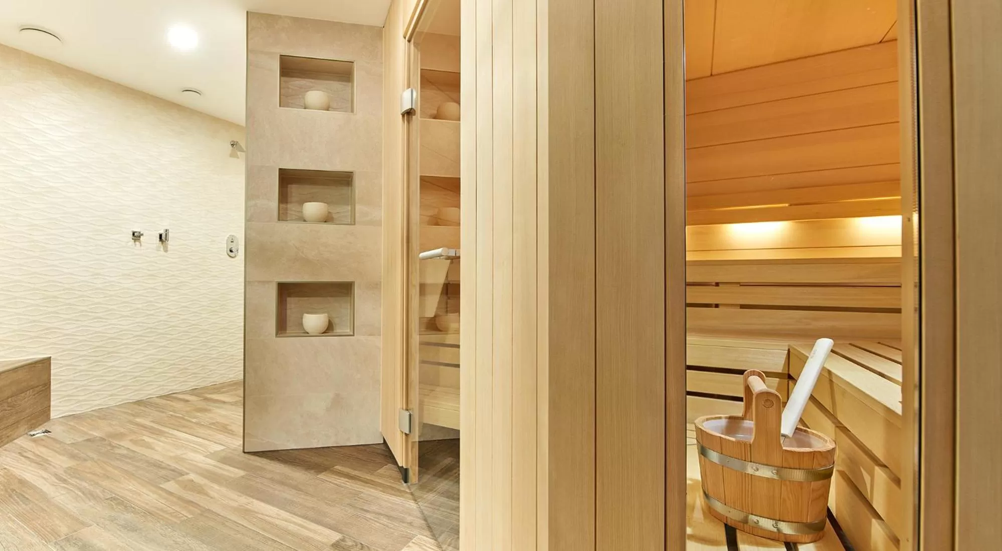 Sauna in Sachsenpark-Hotel