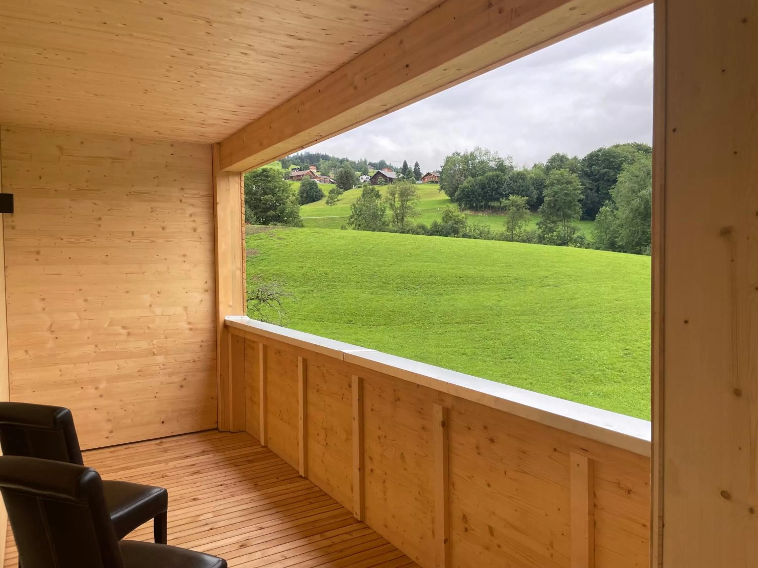 Inner courtyard view in Panoramahotel Sonnhalde