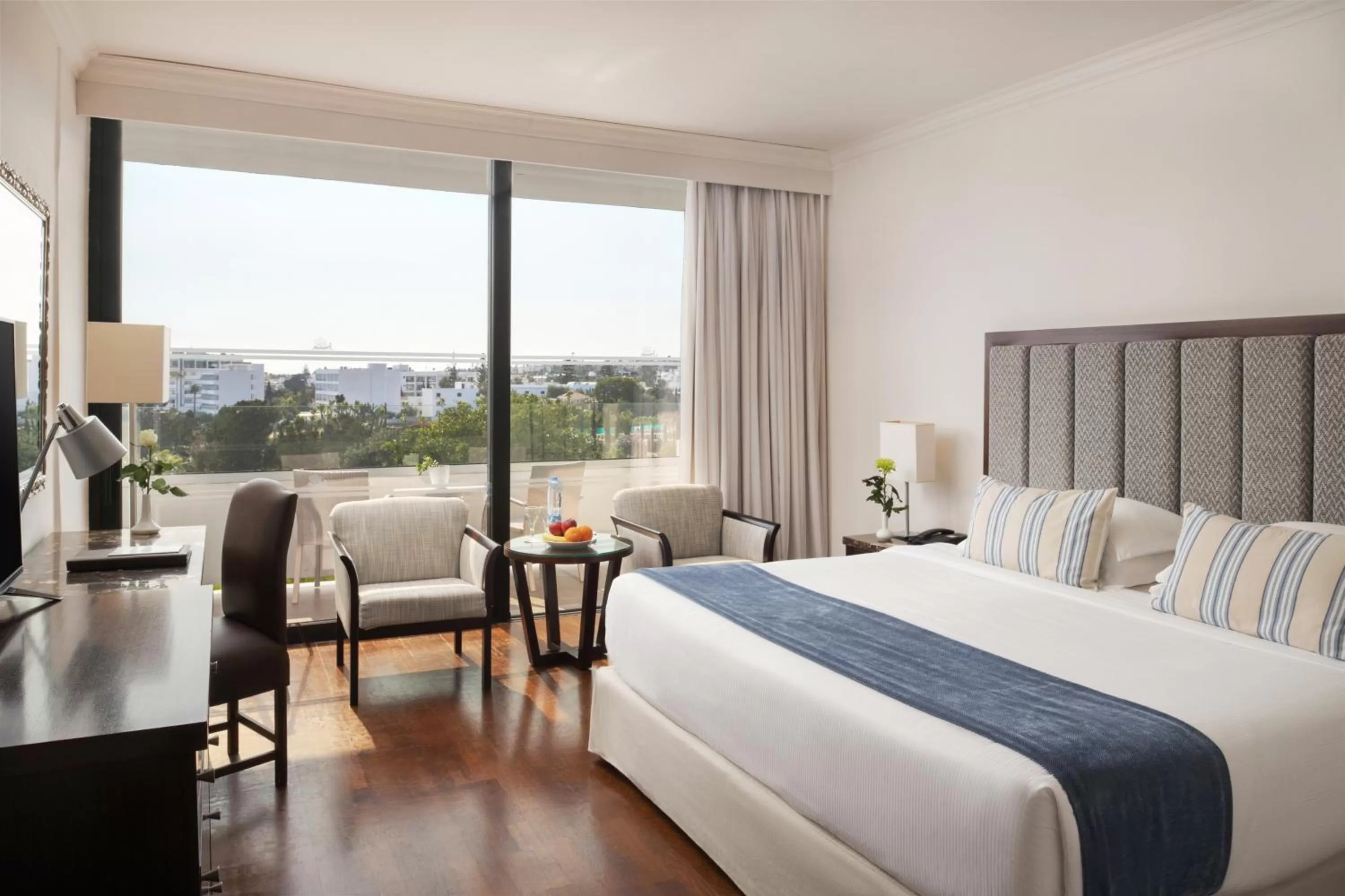 Double or Twin Room with Side Sea View in Grecian Bay