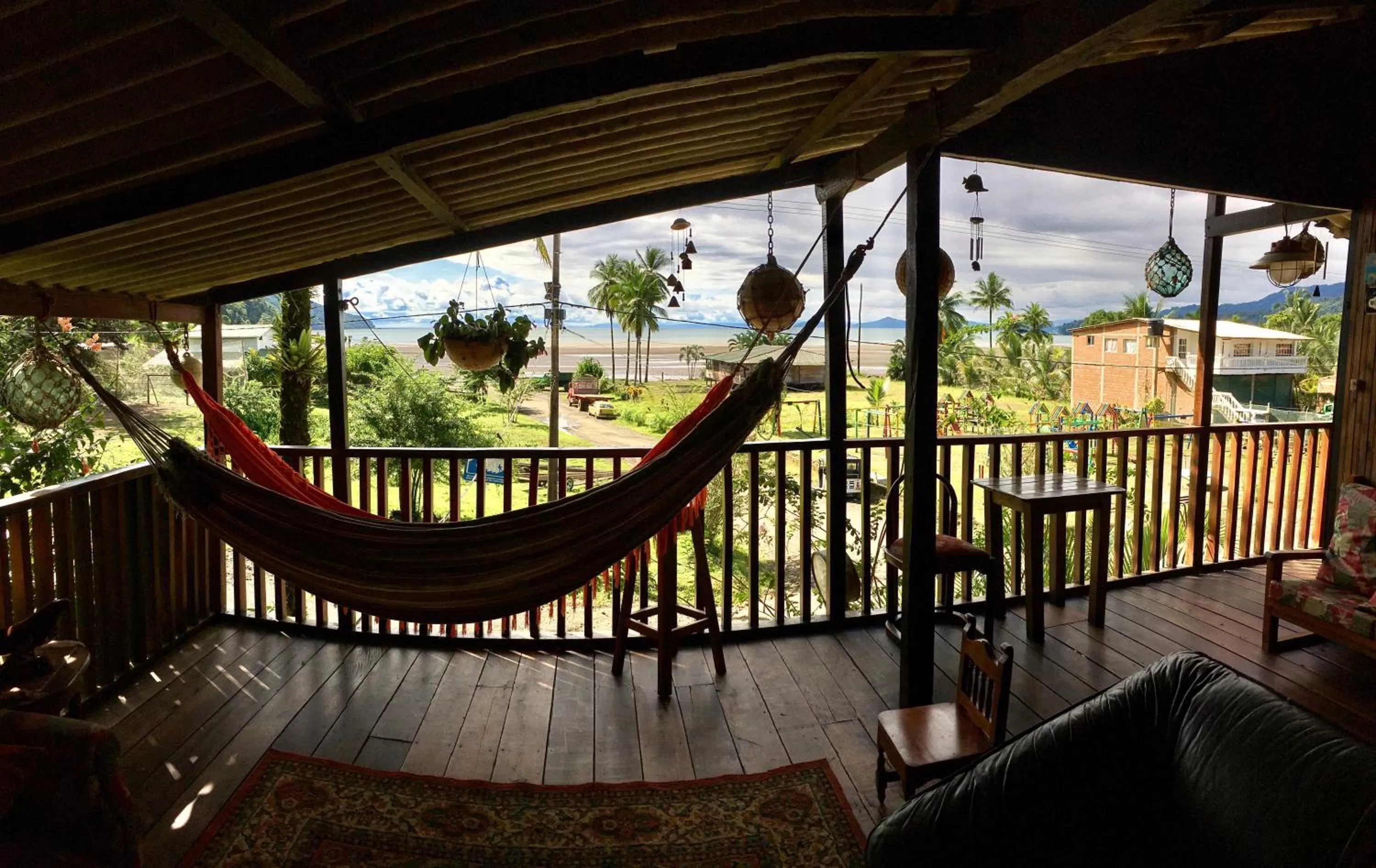 Balcony/Terrace in Posada Turística Rocas De Cabo Marzo
