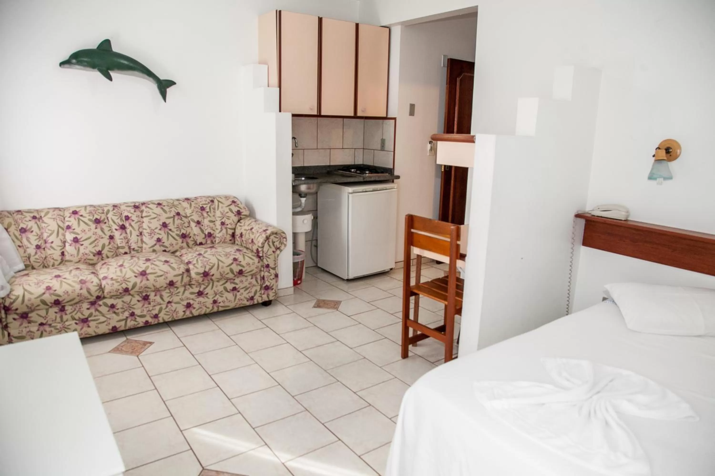 Decorative detail, Bed in Residencial Ilha Dourada