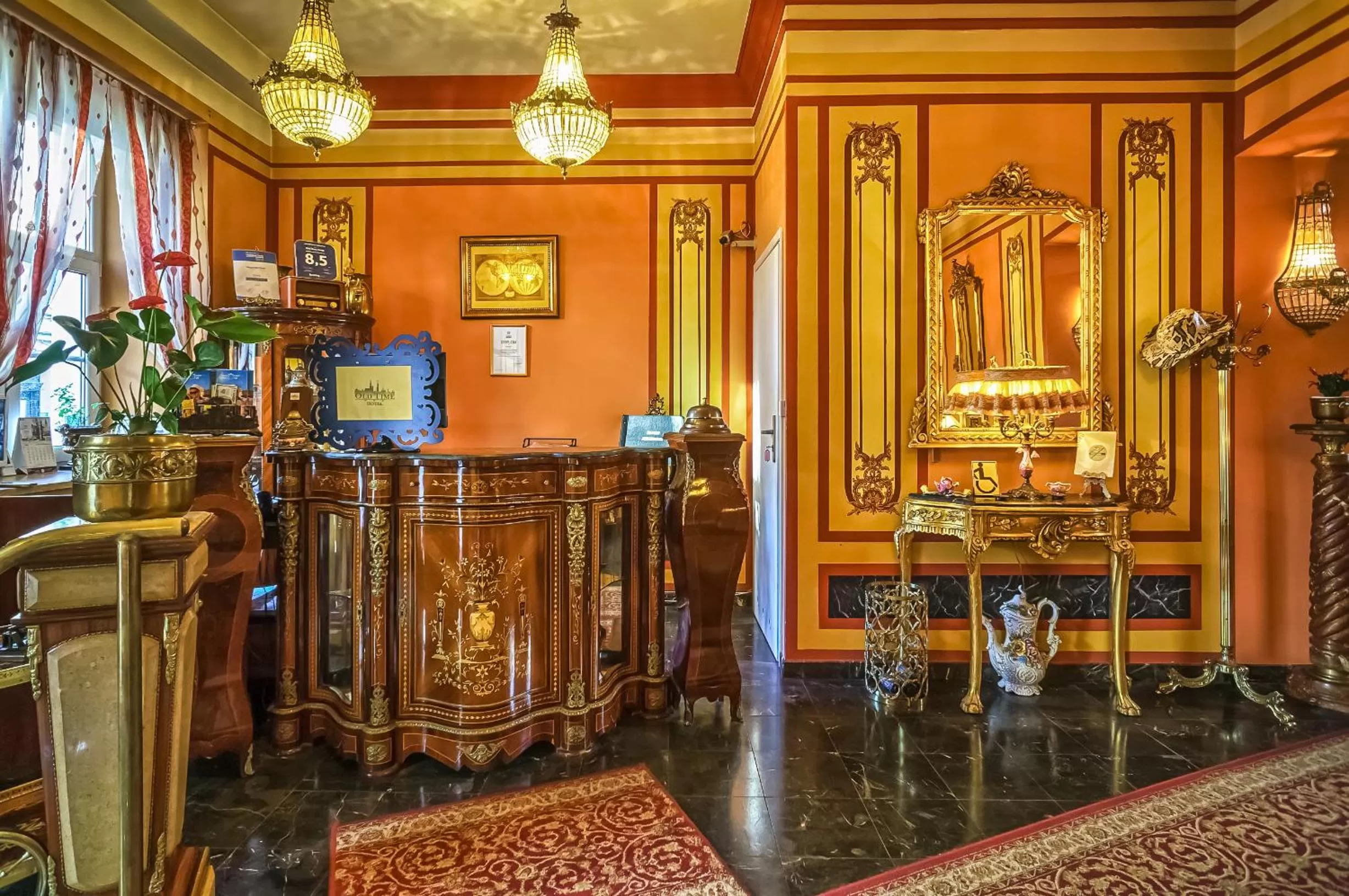 Lobby or reception, Lobby/Reception in Old Time Hotel