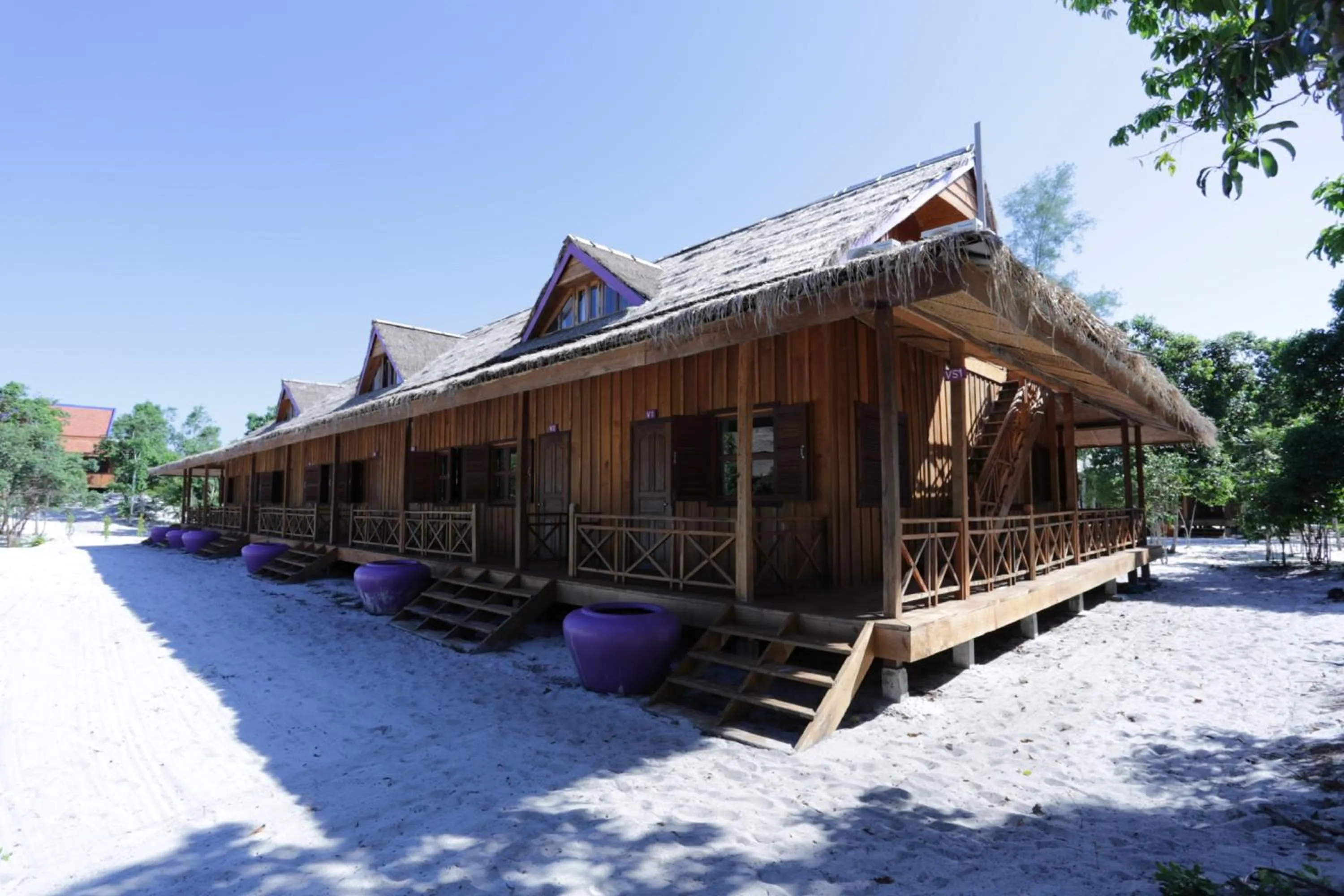 Property building in Sok San Beach Resort
