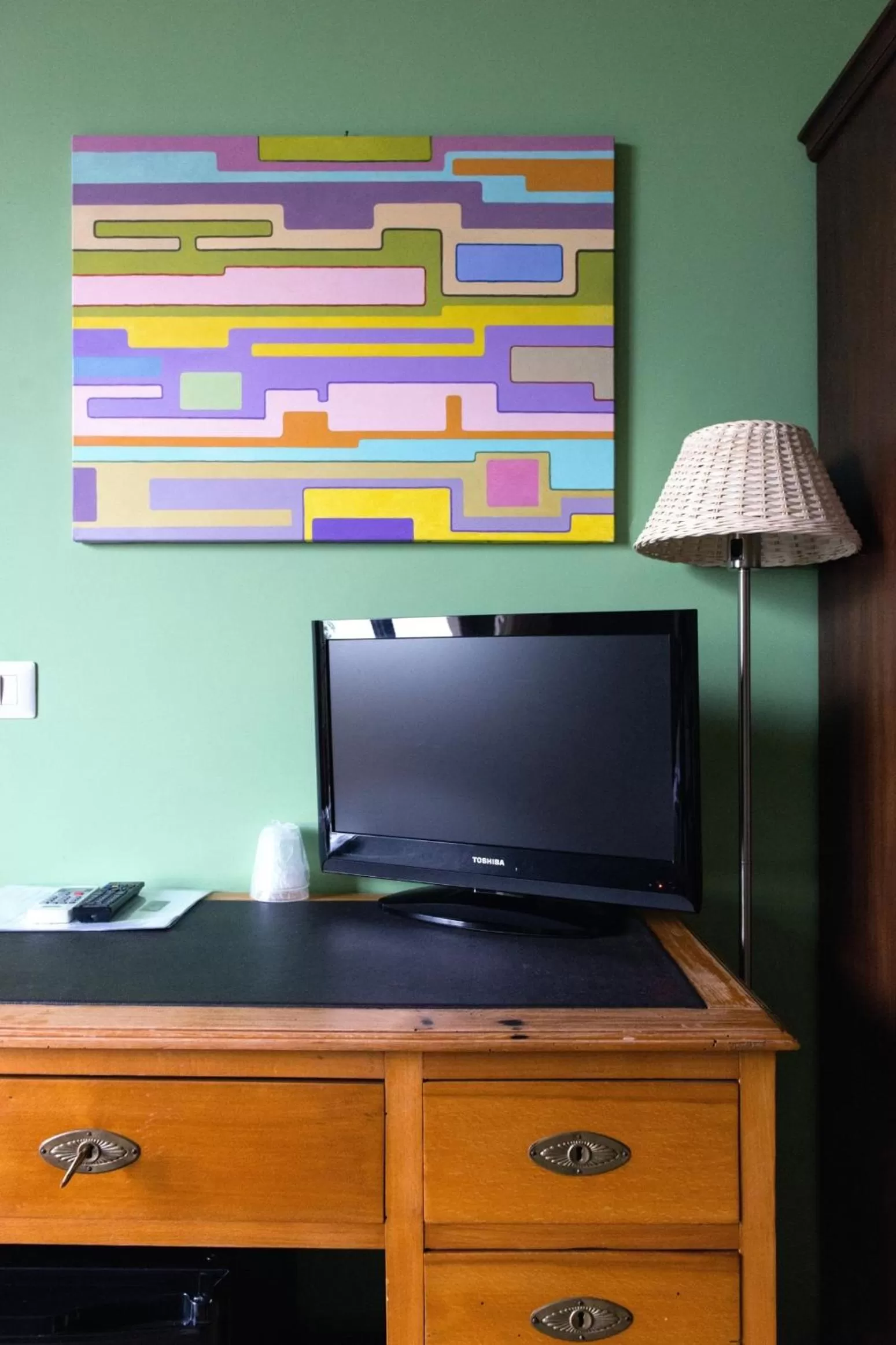 Decorative detail in Domus Verdiana