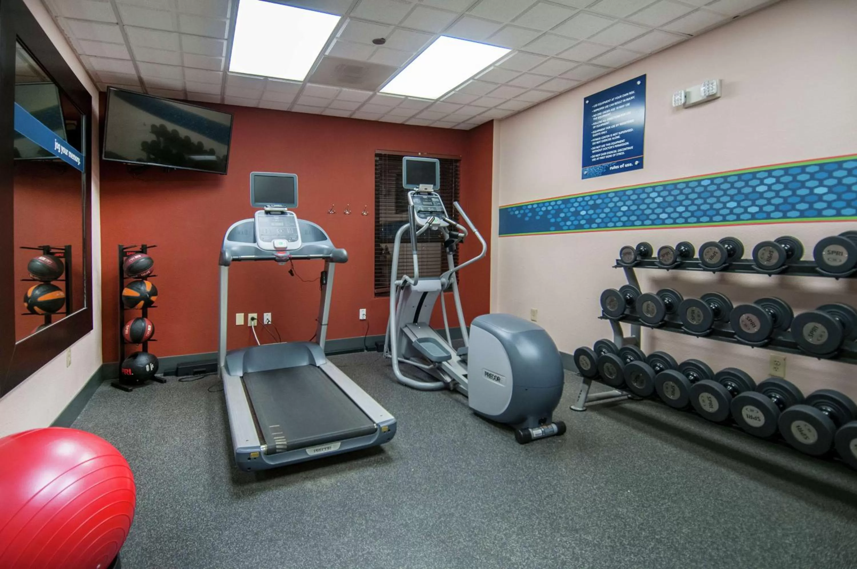 Fitness centre/facilities in Hampton Inn Metairie