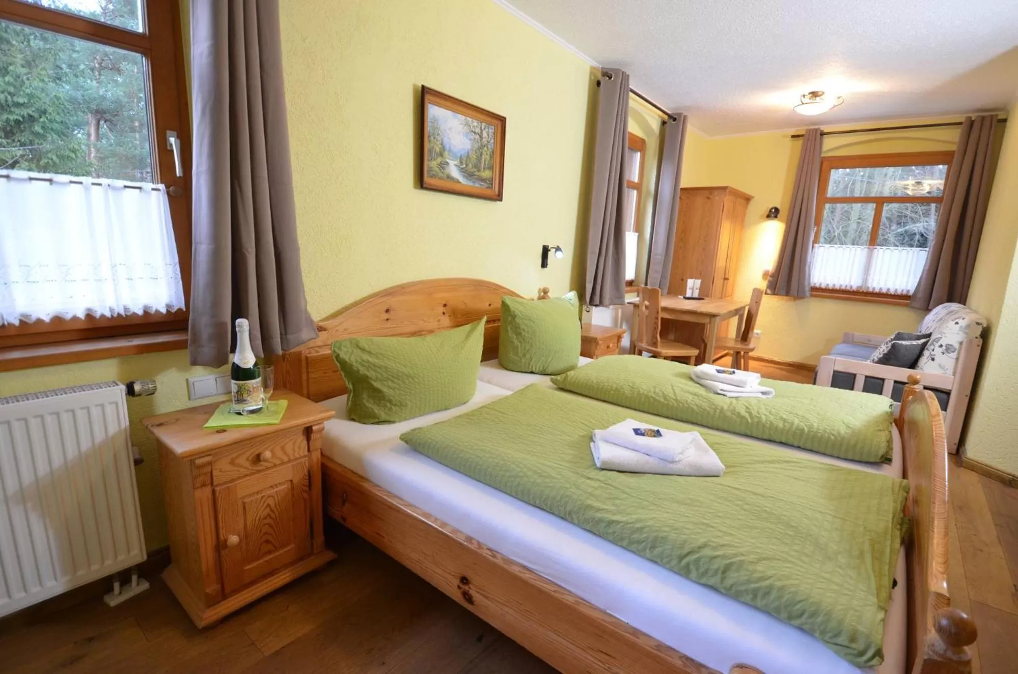 Bed in Hotel Köhlerhütte