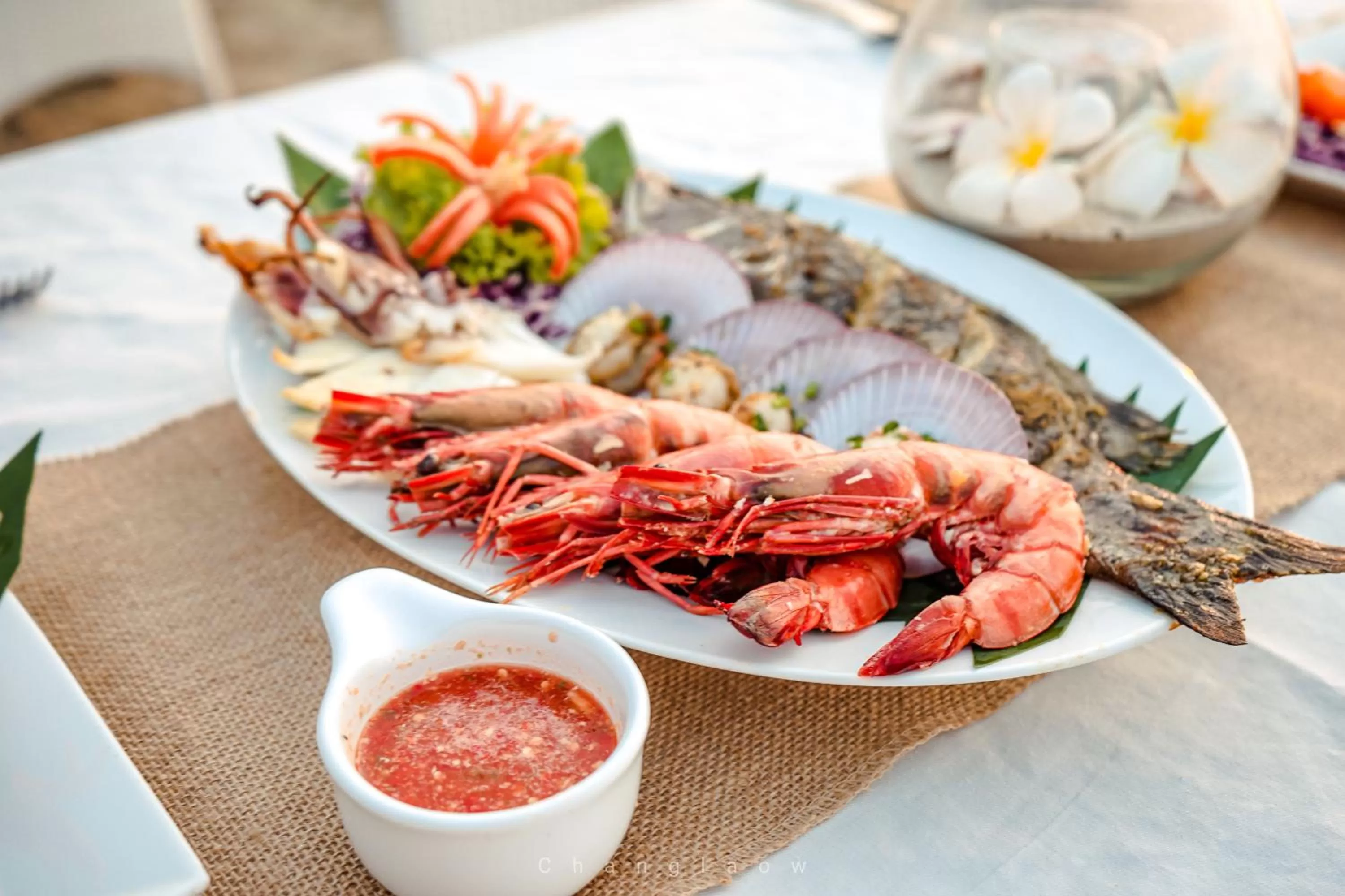 Food and drinks in VAYNA Boutique Koh Chang