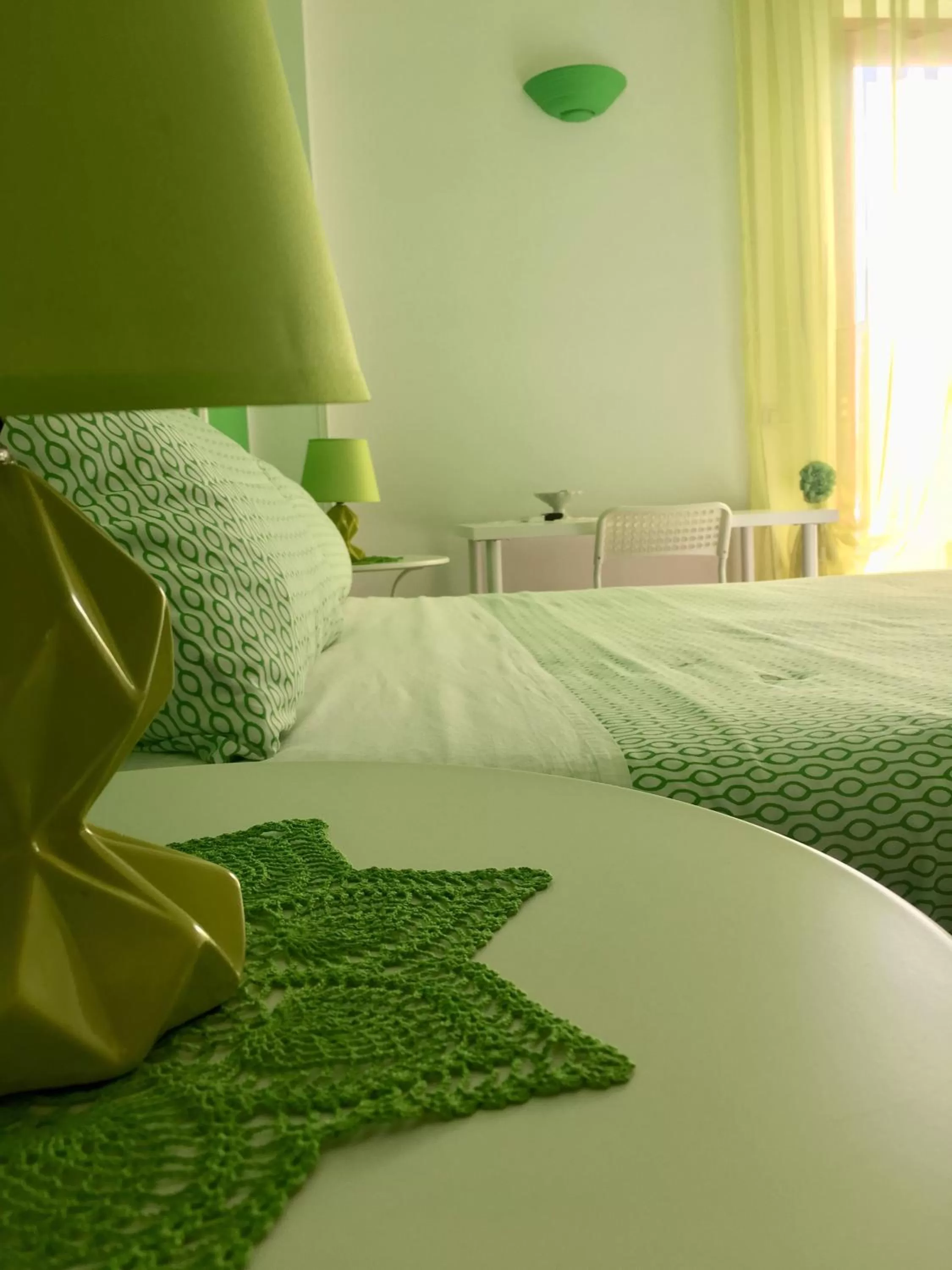 Decorative detail, Bed in Buonocore Rooms