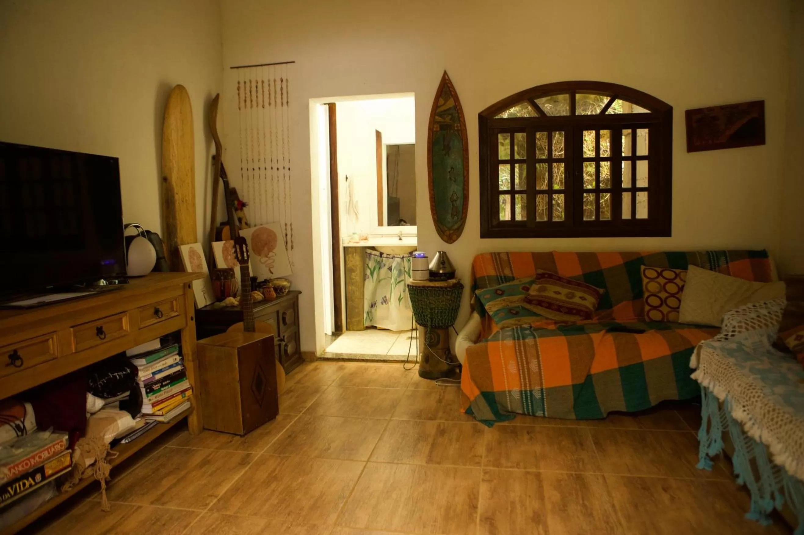 Living room, Bed in Sitio Simple Life