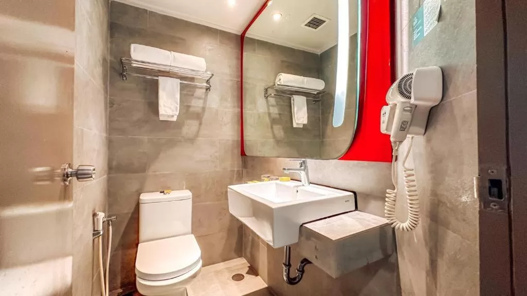 Toilet in Malyabhara Hotel