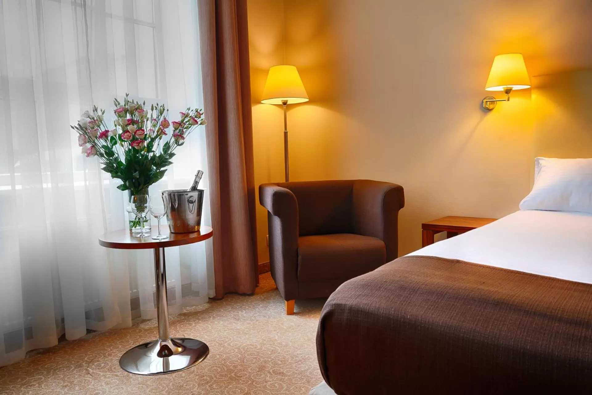 Photo of the whole room, Bed in Focus Hotel Łódź