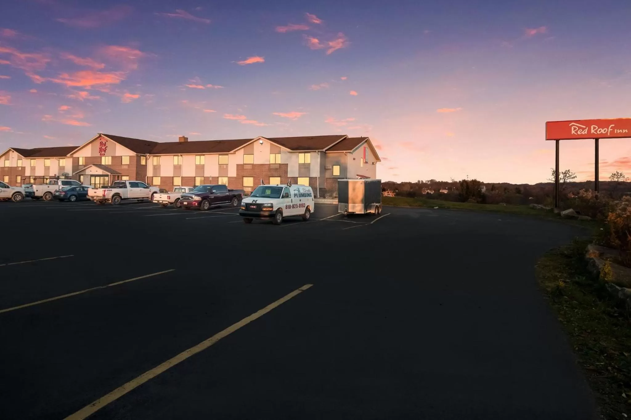 Property building in Red Roof Inn Greensburg