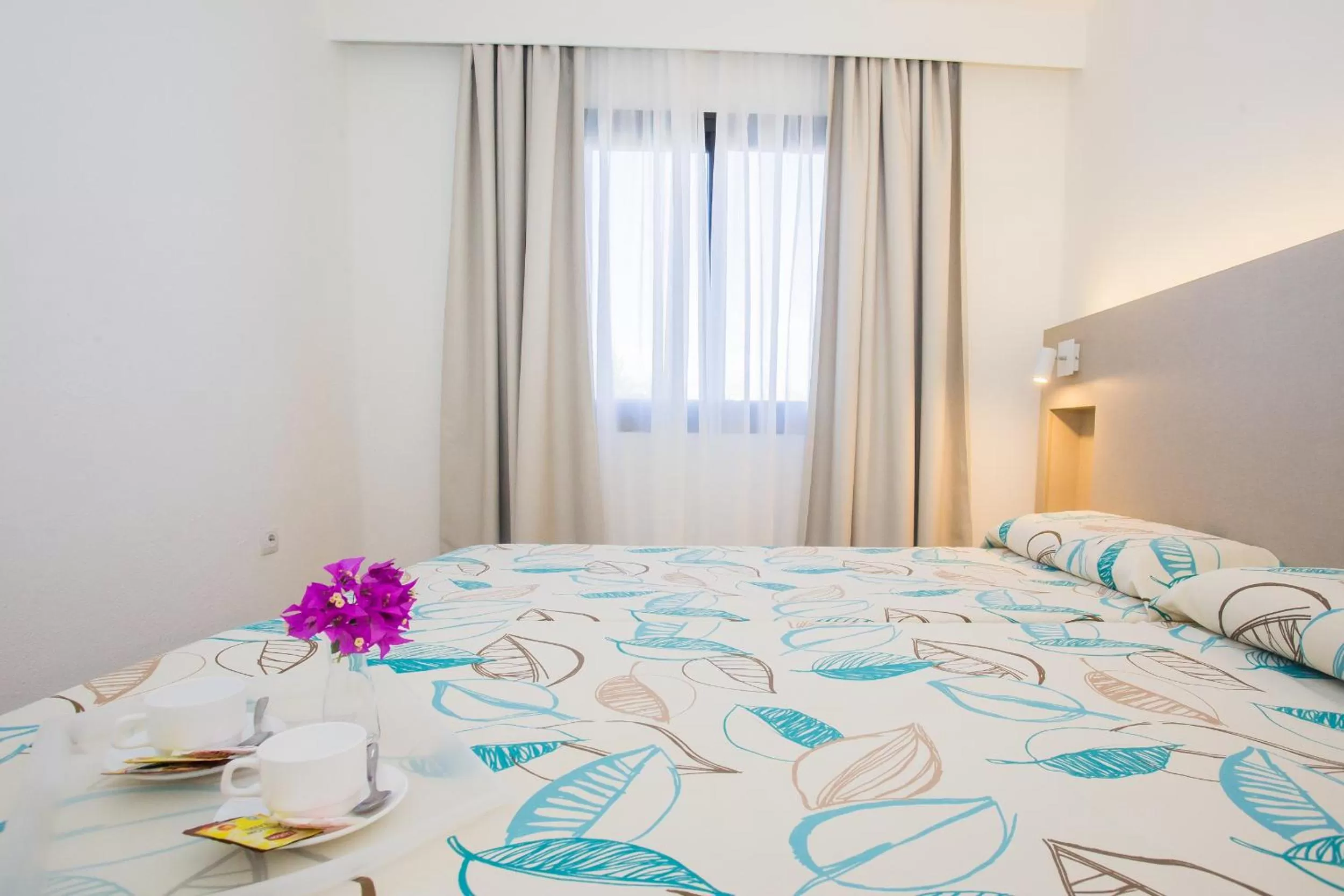 Decorative detail, Bed in Los Tulipanes