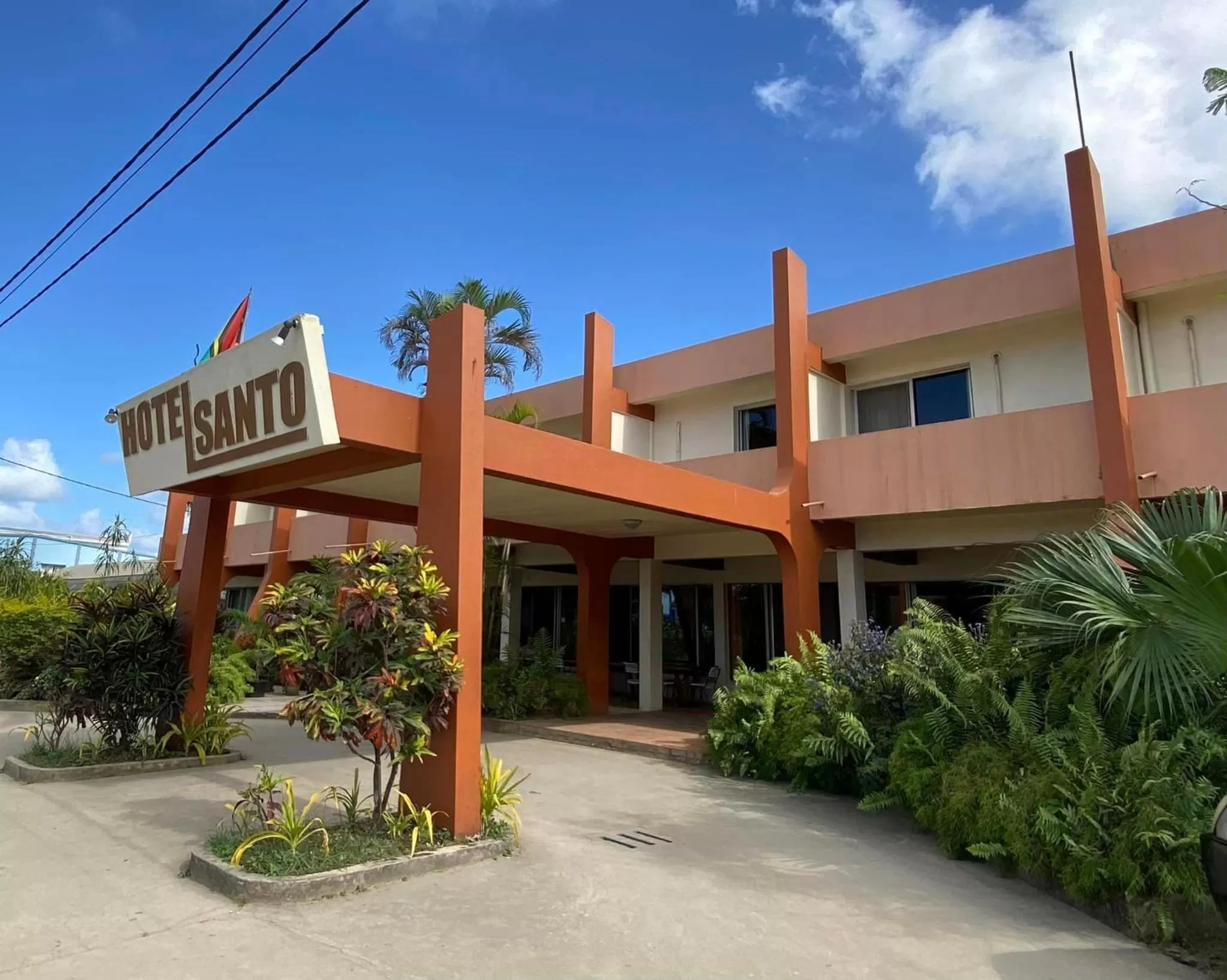 Property building in Hotel Santo Vanuatu