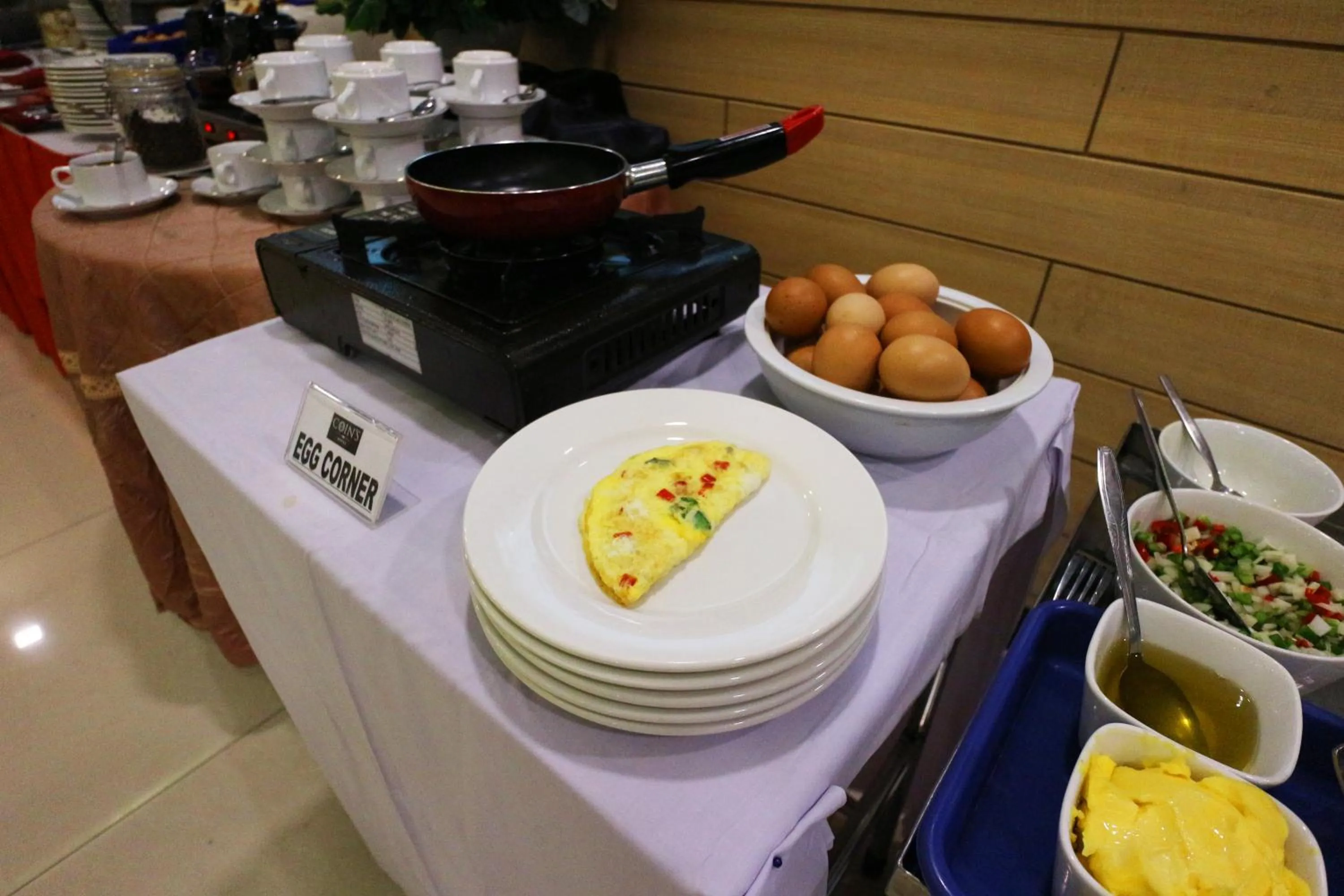 Food in Coins Hotel Jakarta