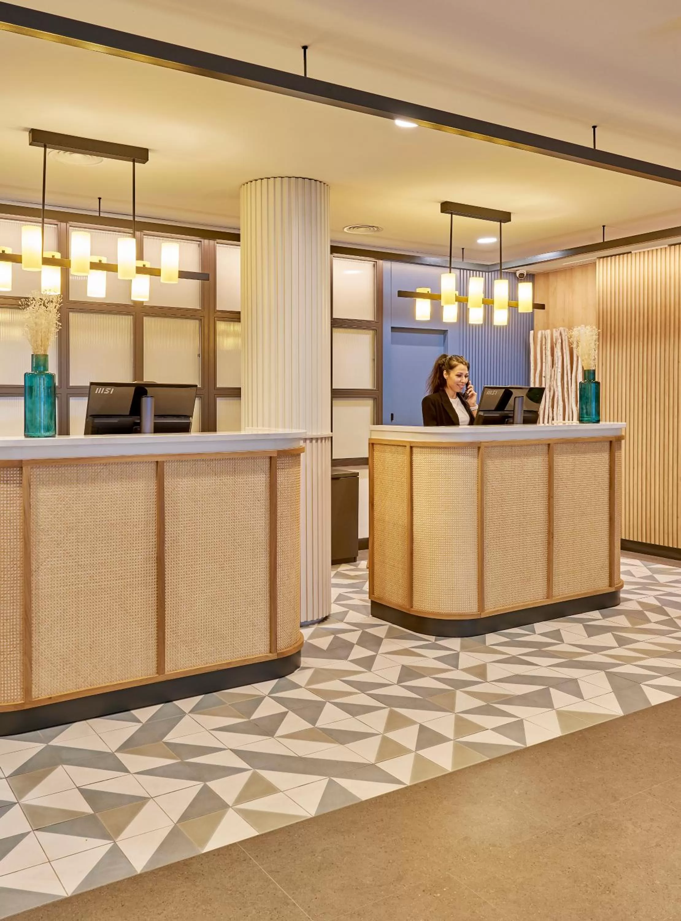 Lobby or reception in URH Sitges Playa