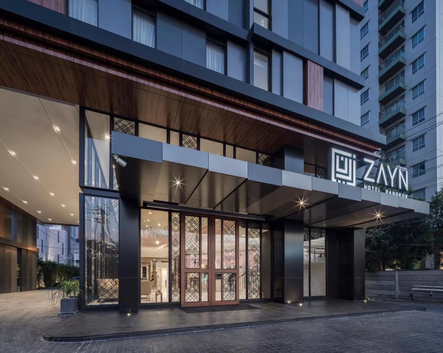 Facade/entrance in Zayn Hotel Bangkok - Airport Link Access