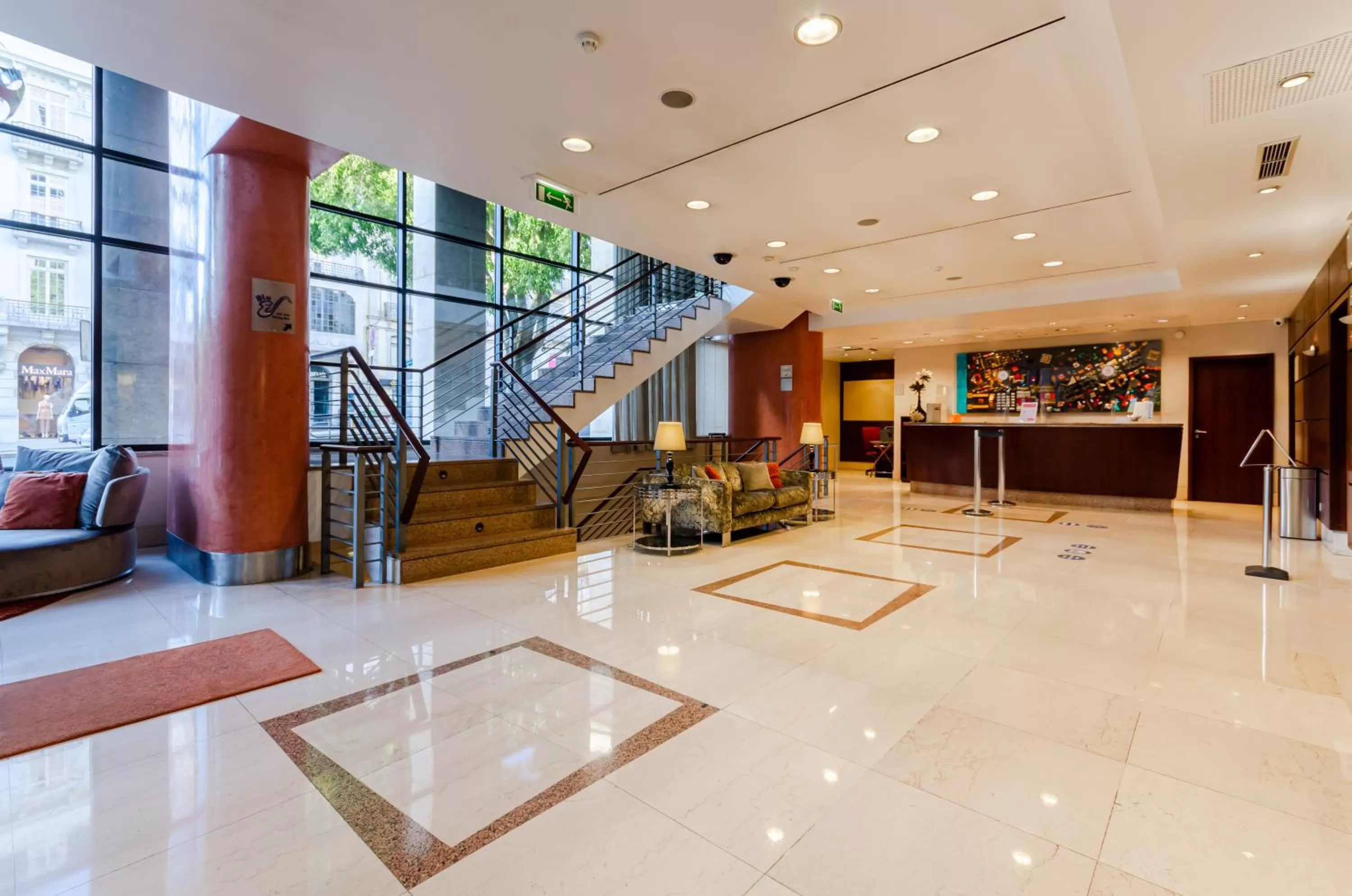 Lobby or reception in Hotel Marques De Pombal