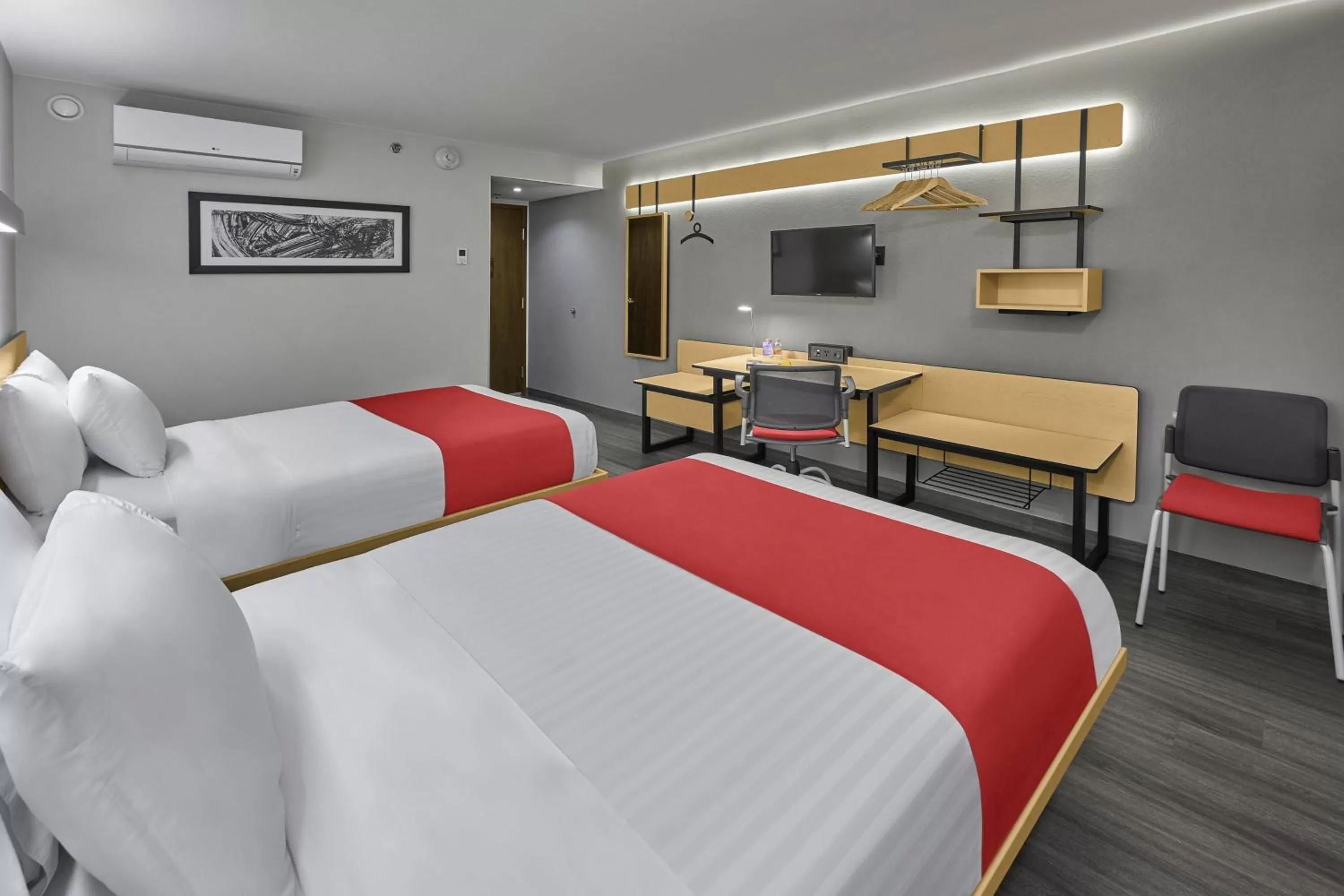 Bedroom, Bed in City Express by Marriott Tapachula