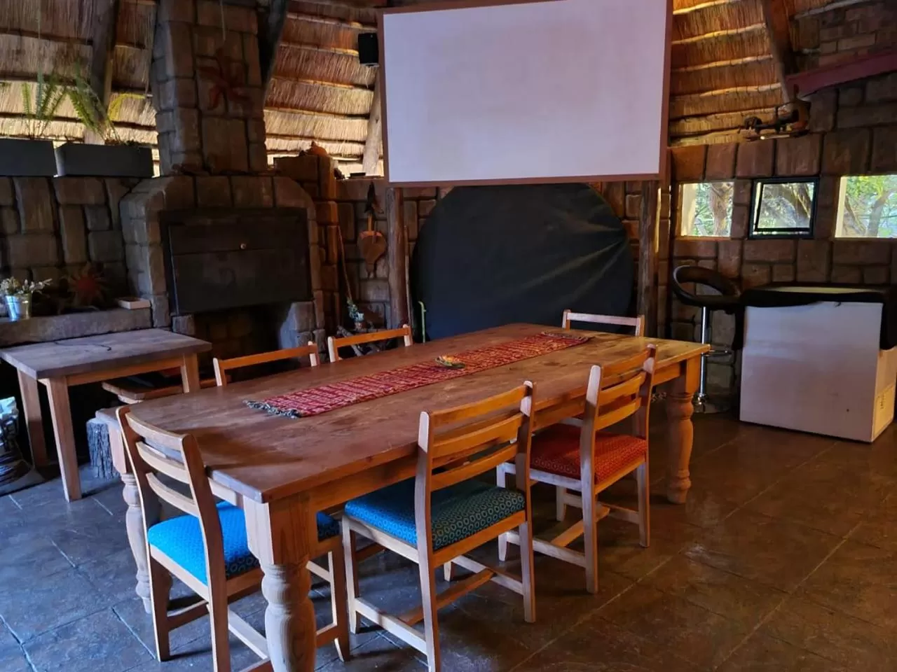 BBQ facilities in Motel Villa Africa