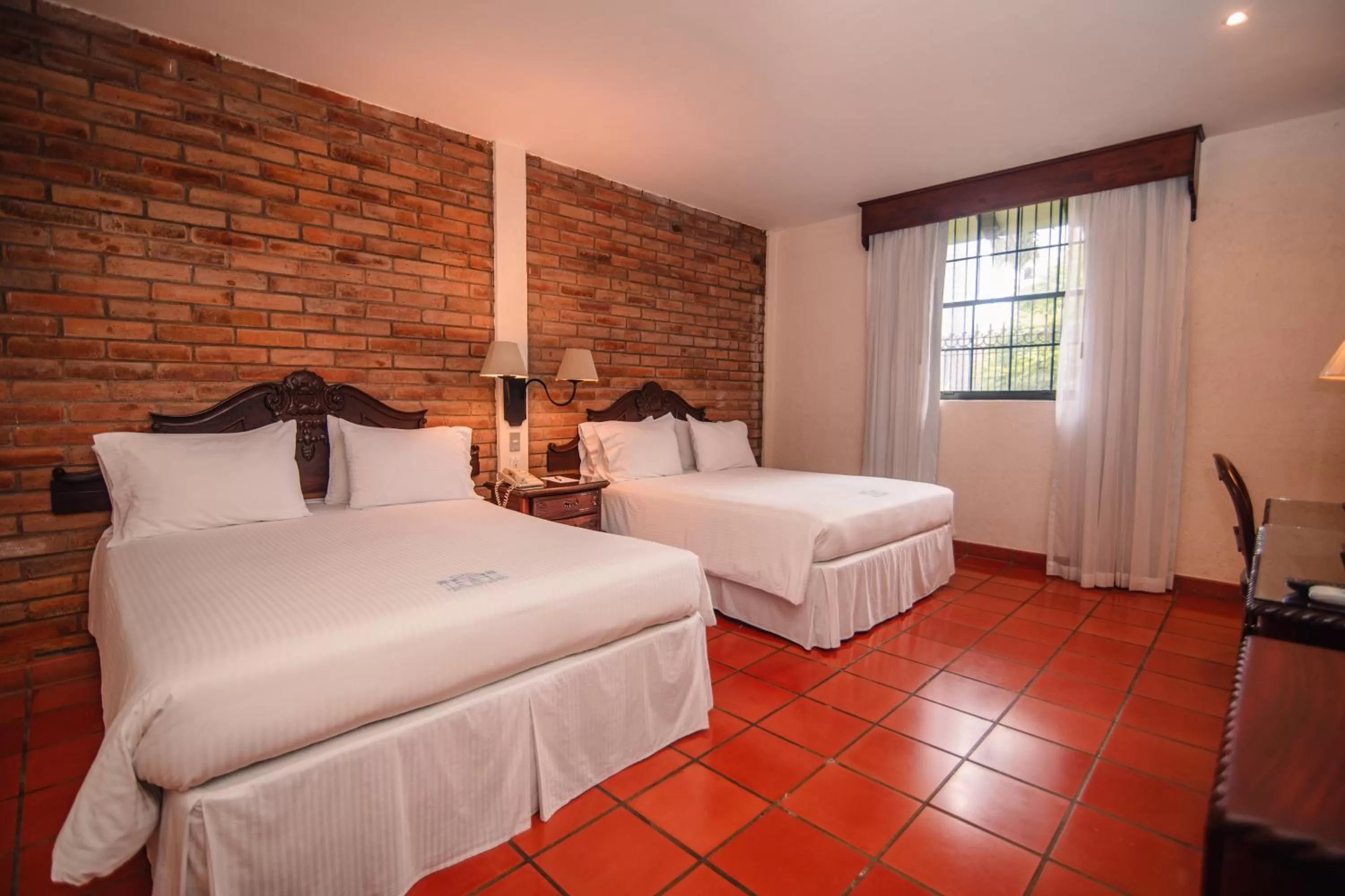 Bed in Hotel El Convento Leon Nicaragua