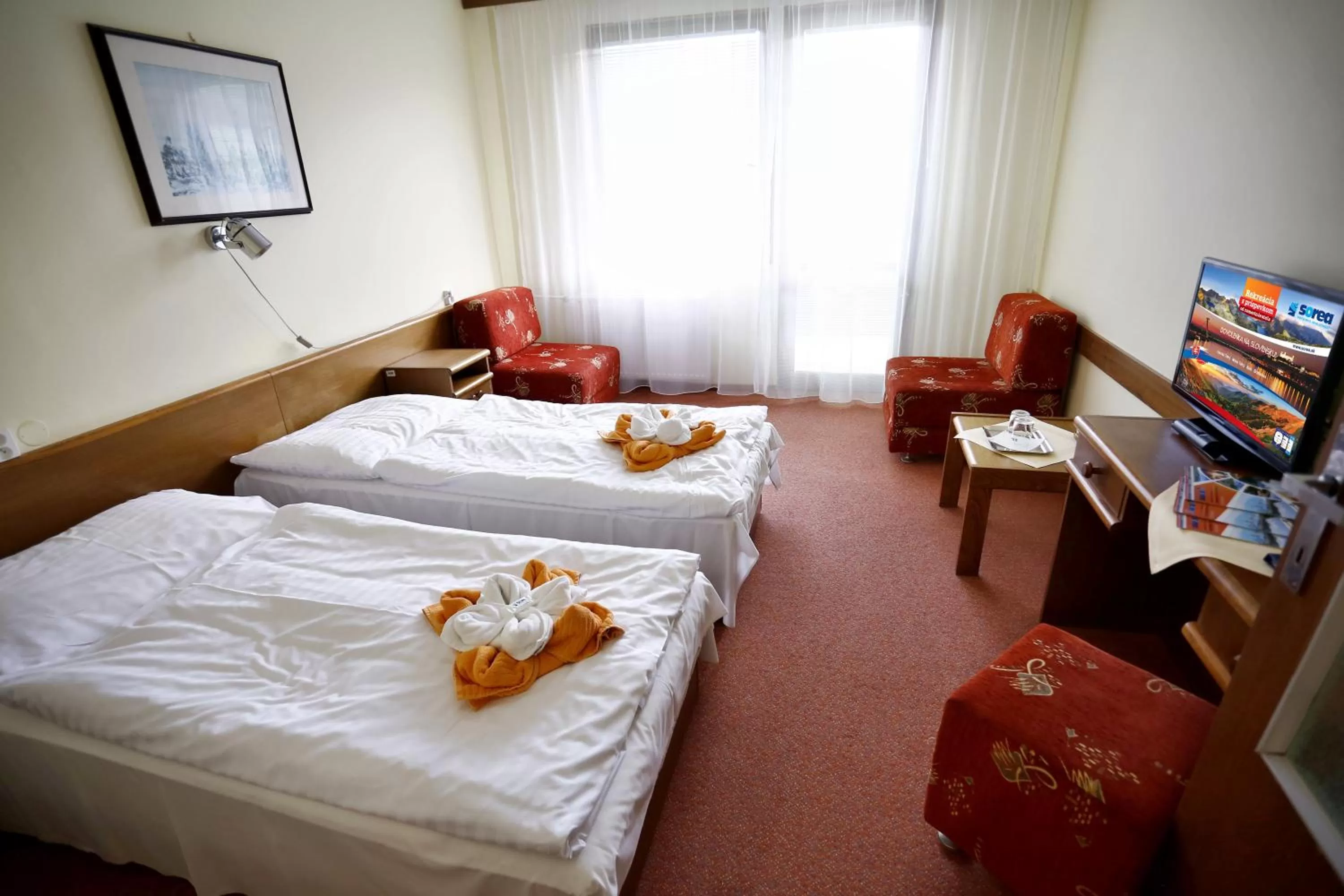 Bed in Hotel SOREA ĽUBOVŇA