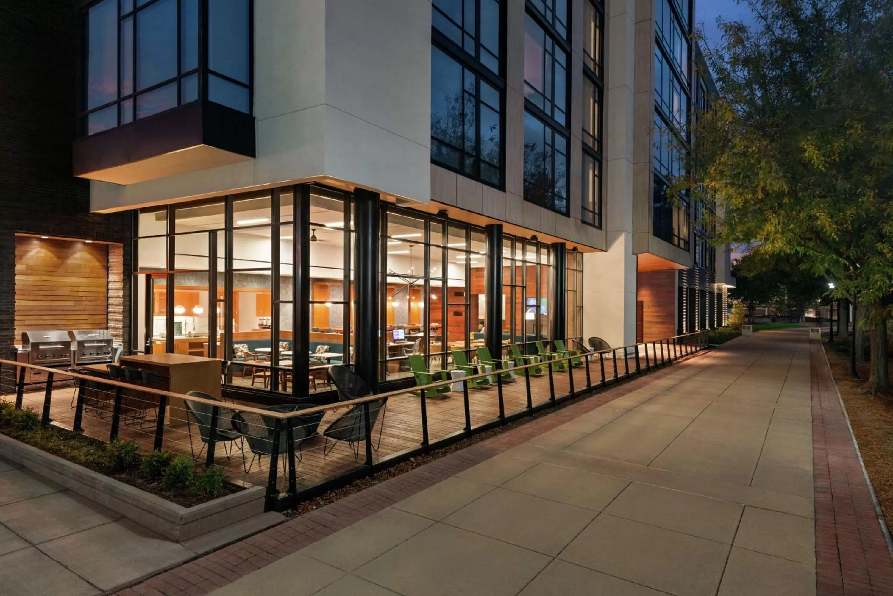Patio in Homewood Suites By Hilton Wilmington Downtown