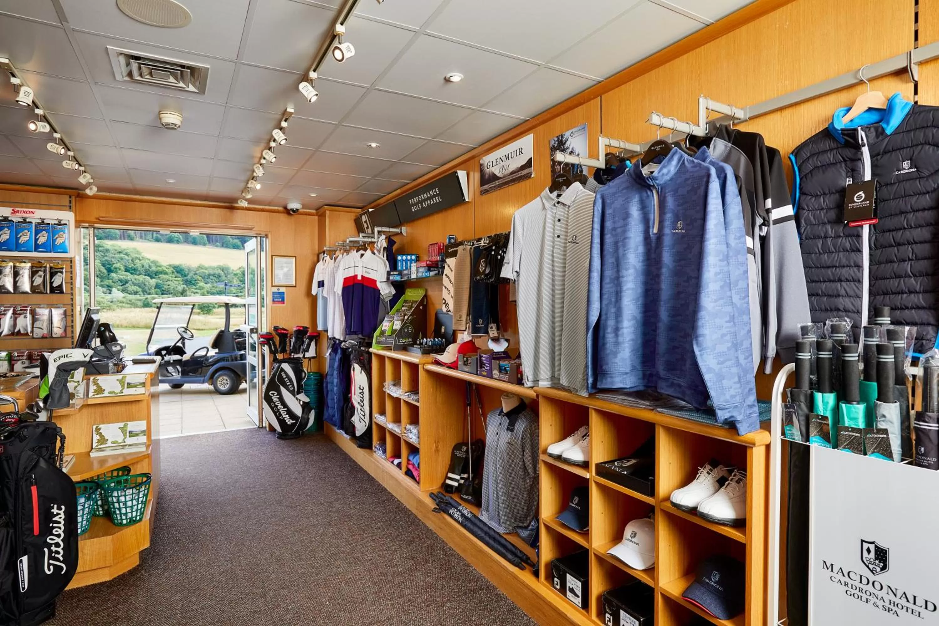 Golfcourse in Macdonald Cardrona Hotel, Golf & Spa