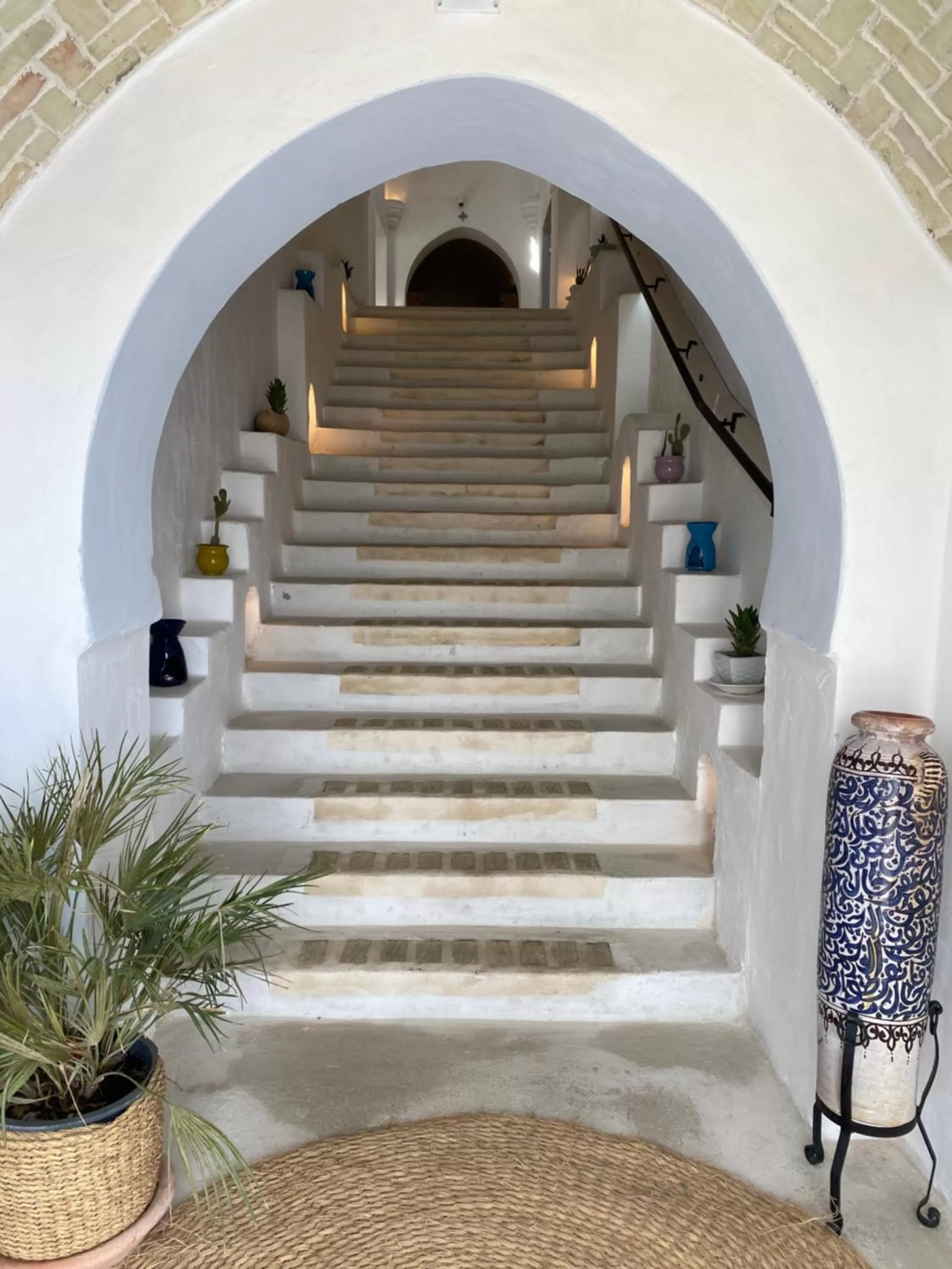 Lobby or reception in Hôtel Djerba Authentique - Au centre de Midoun