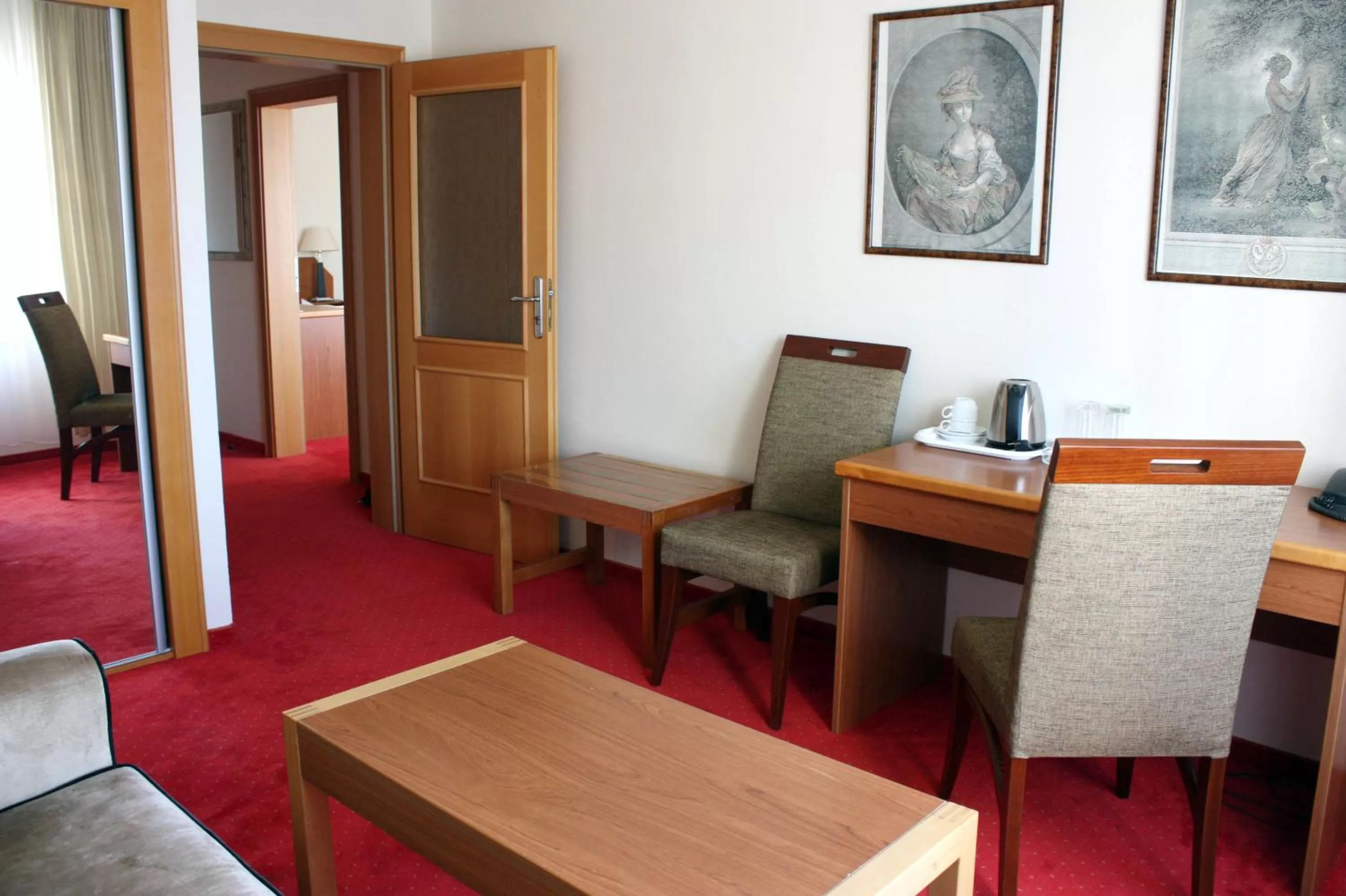 Photo of the whole room in Hotel Theresia