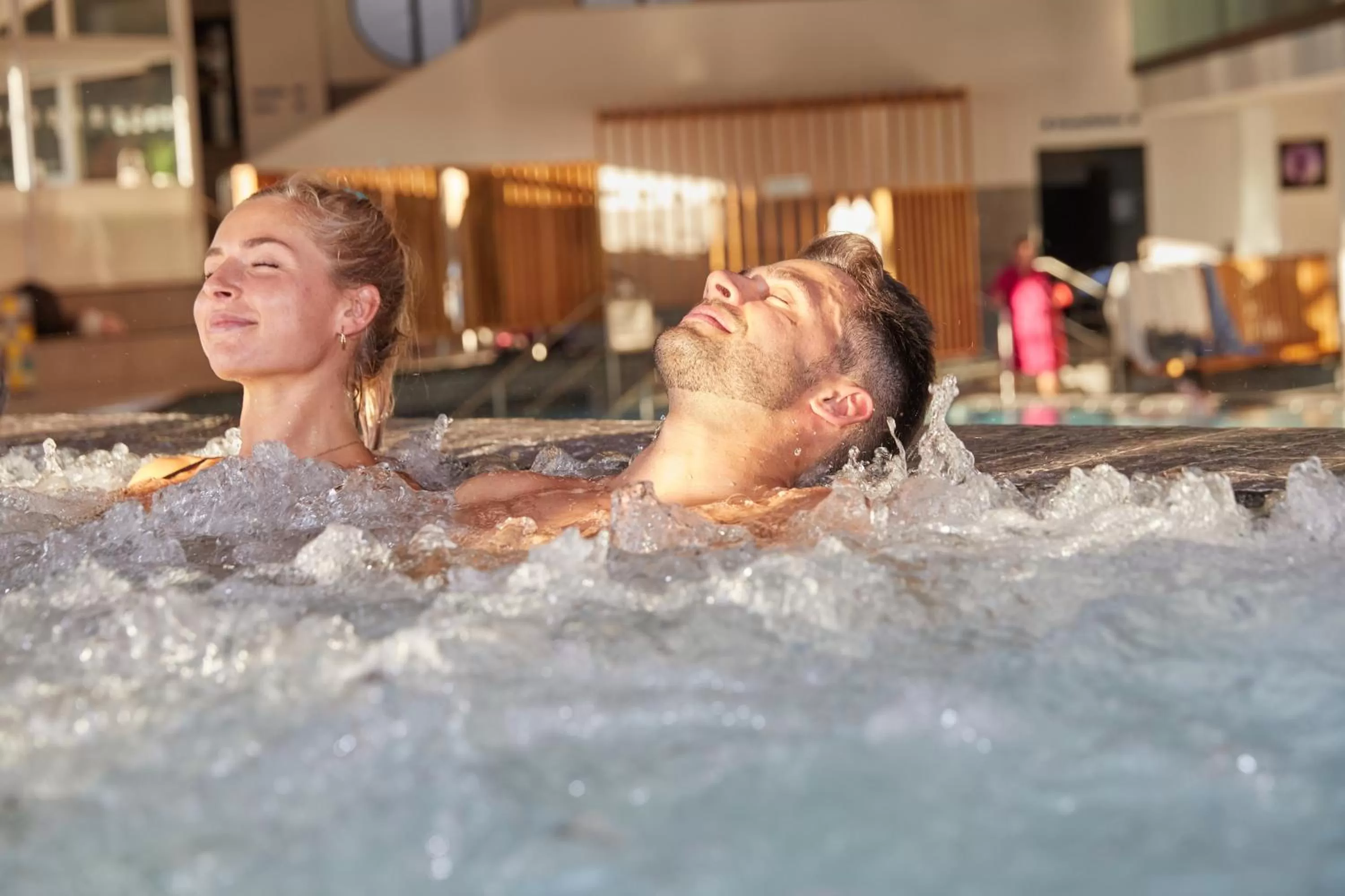 Hot Tub in Appartement-Haus Blumenhof
