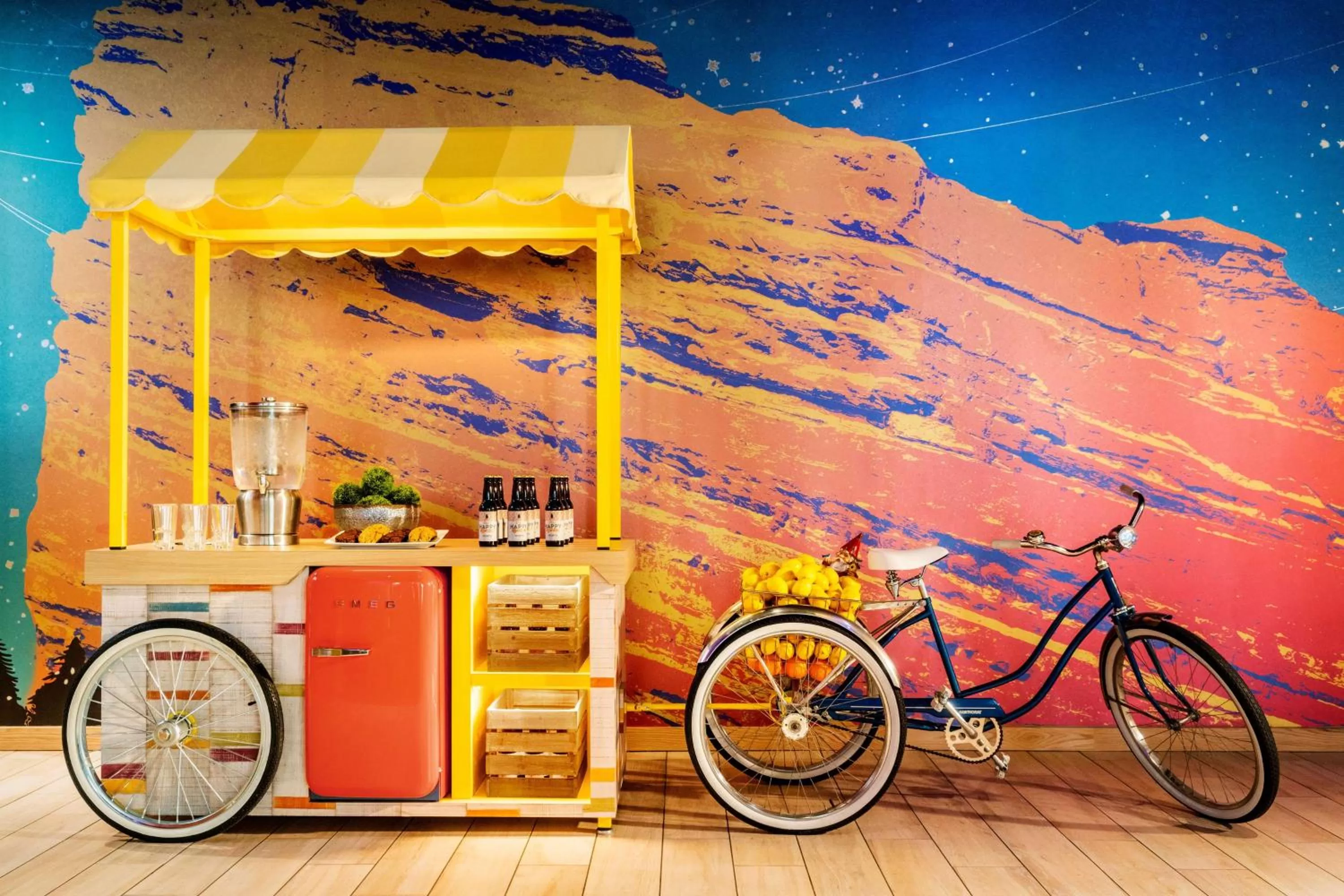 Lobby or reception in the Curtis Denver - A DoubleTree by Hilton Hotel