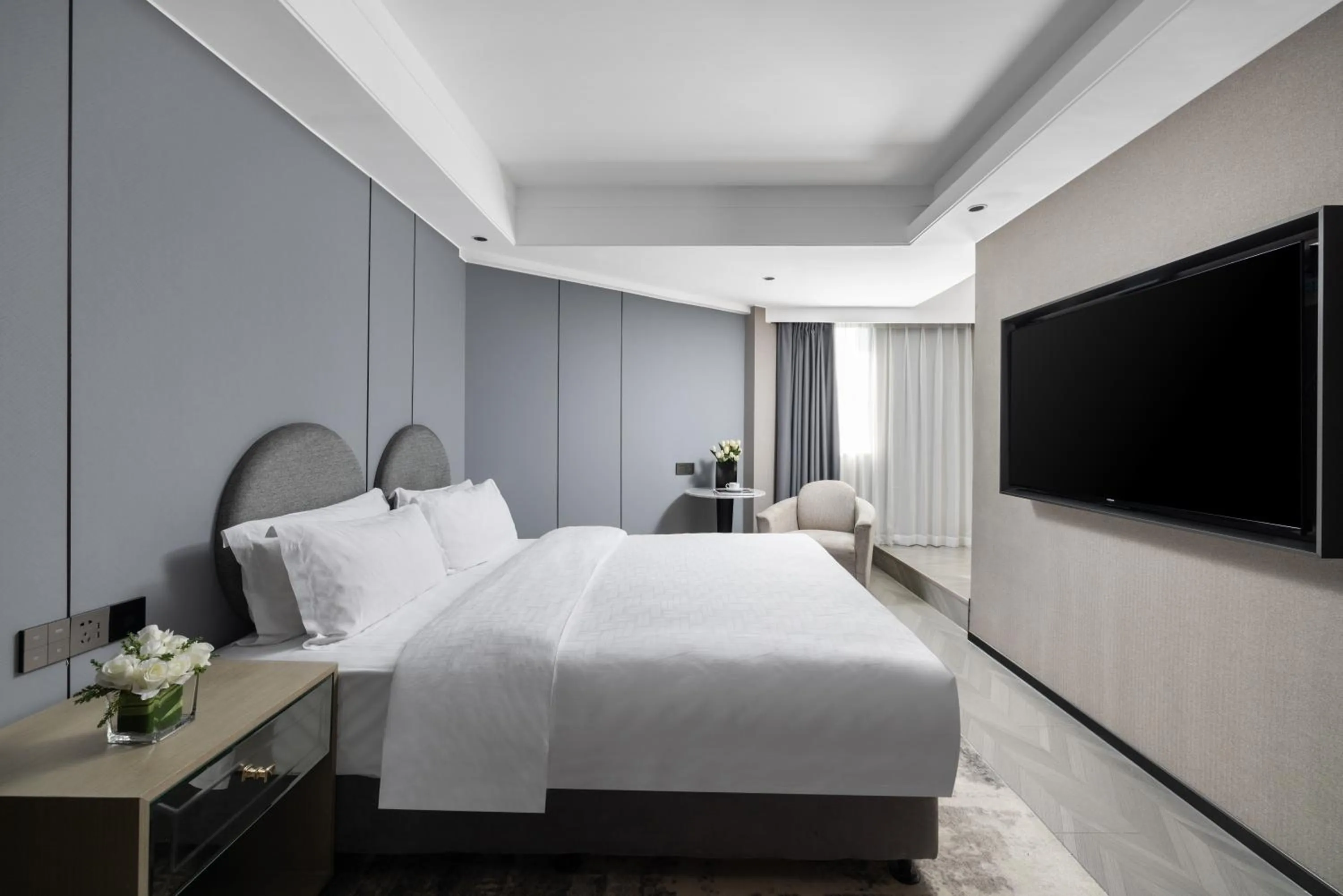 Photo of the whole room, Bed in Bali Yating Hotel