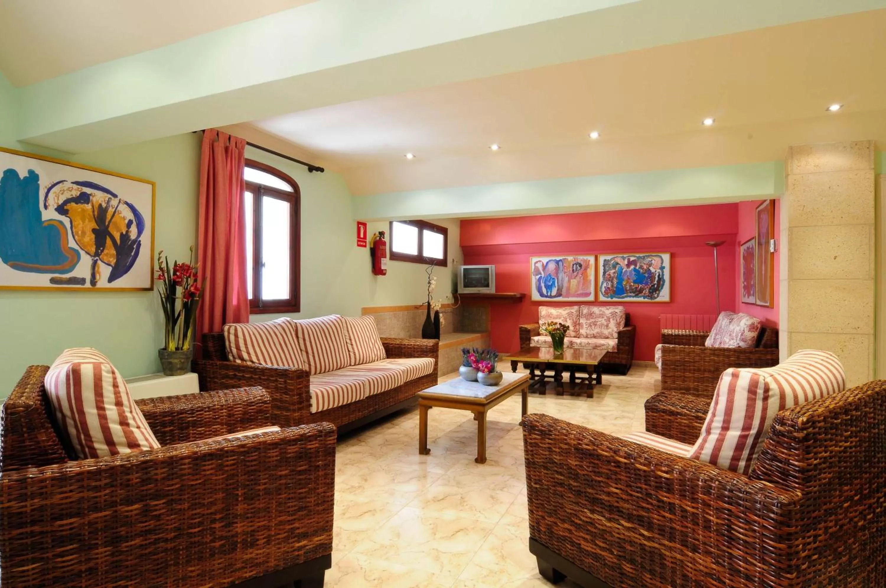 Living room in Hotel Balear