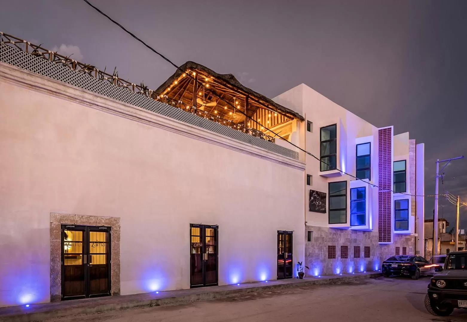 Property Building in La Casona de Sisal Hotel