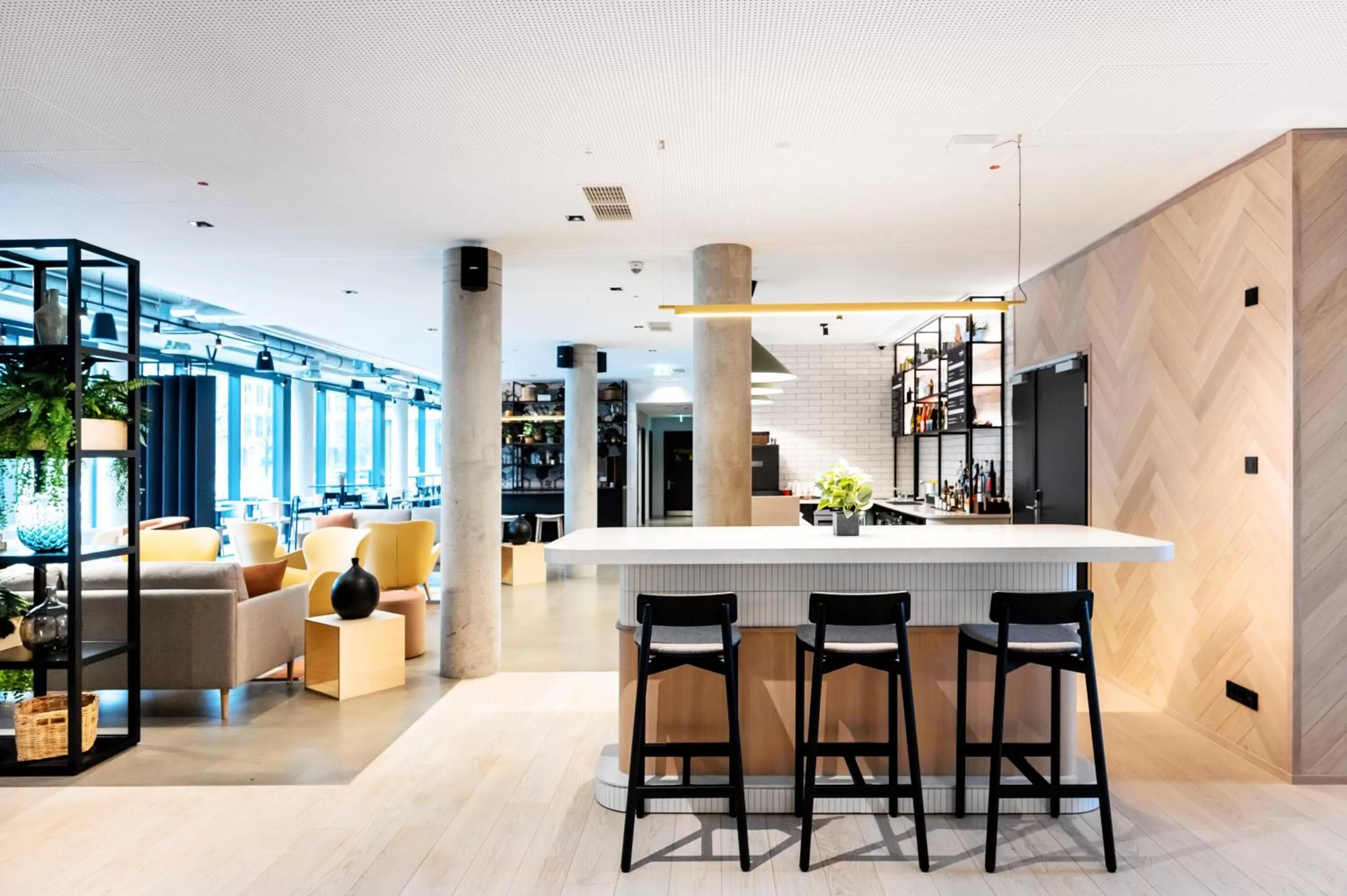 Lobby or reception in Staycity Aparthotels Frankfurt Airport