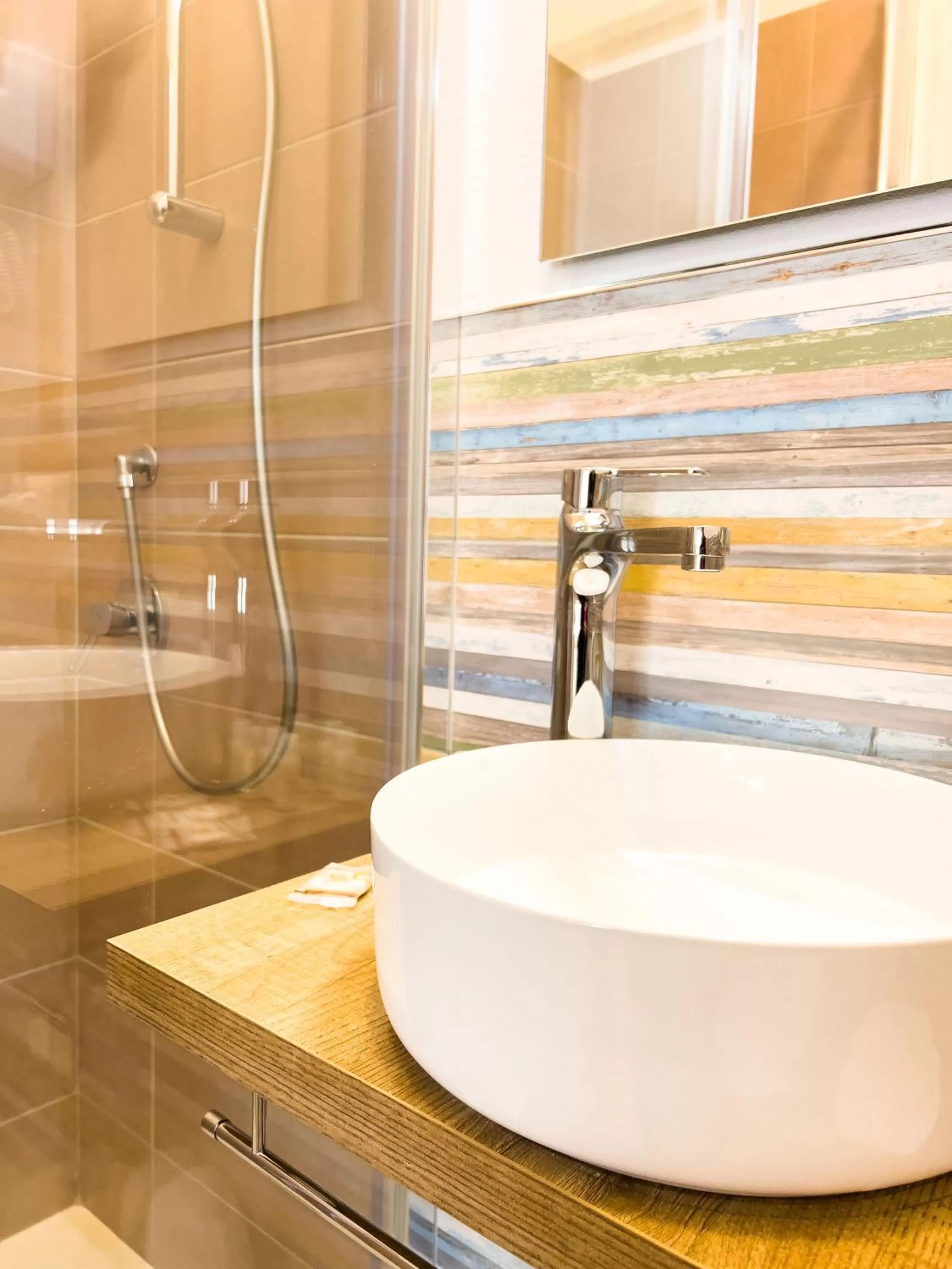 Bathroom in B&B BABBU MEU