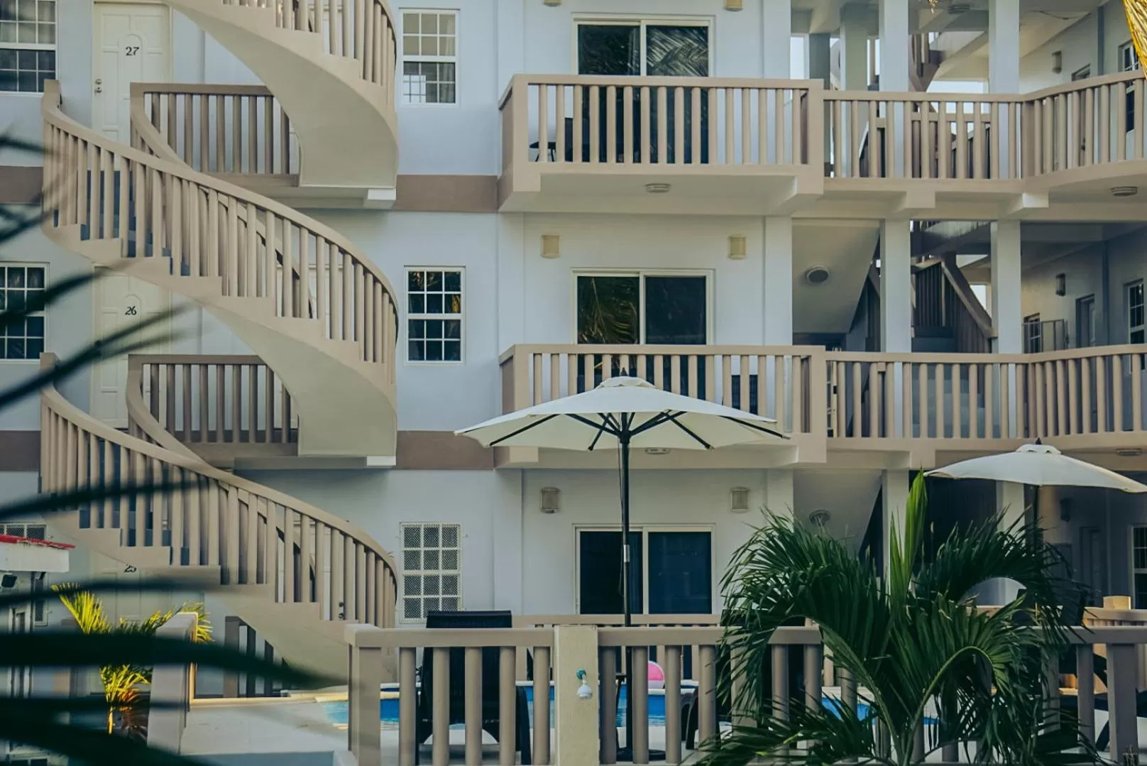 Property building in La Isla Resort