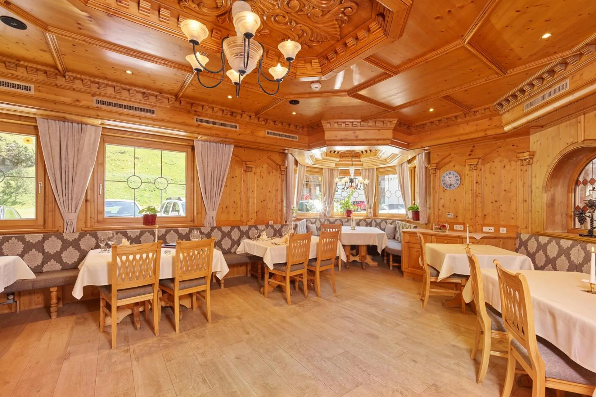 Restaurant/places to eat in Hotel Erhart Sölden