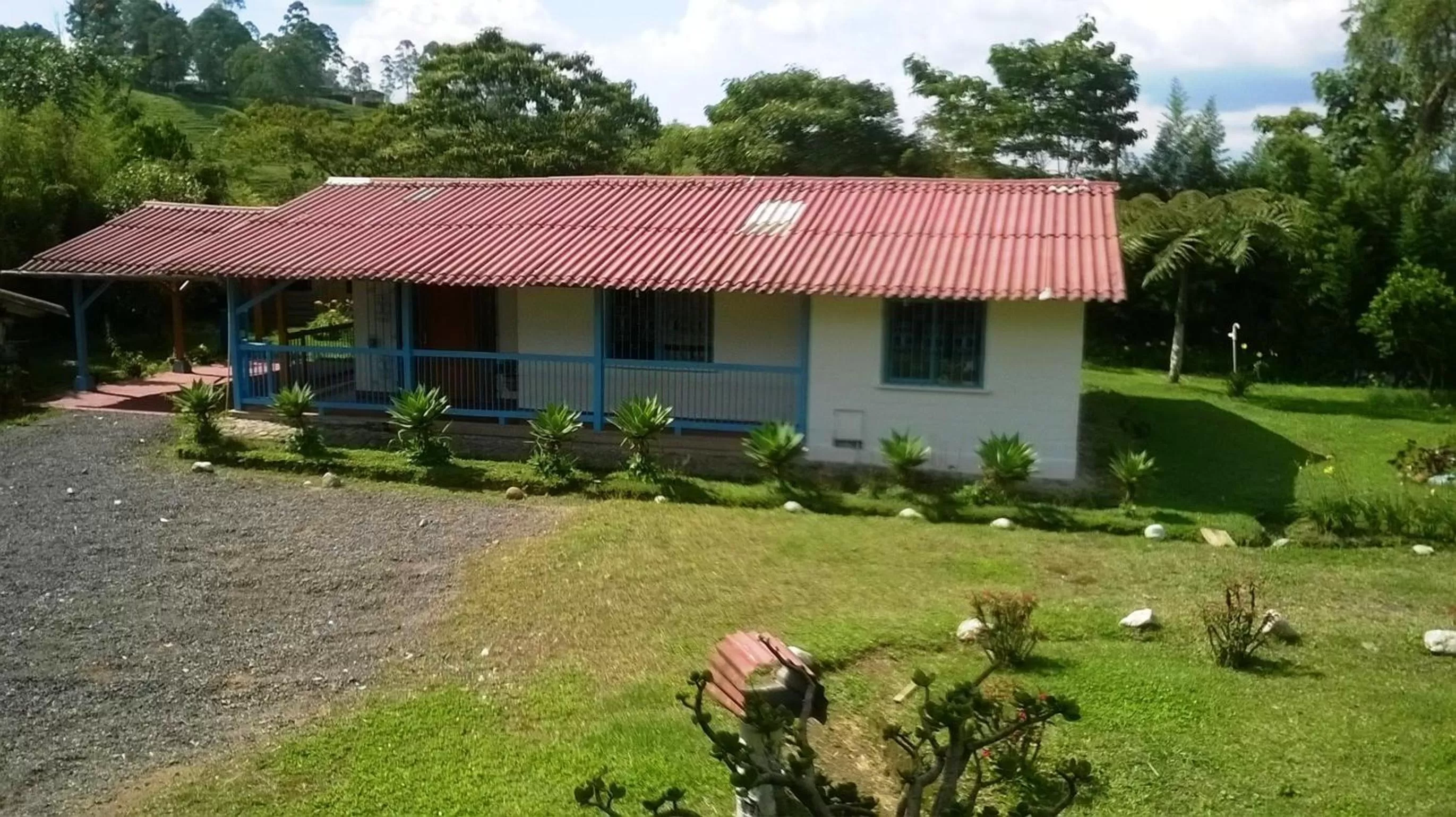 Facade/entrance in La Gaviota BnB