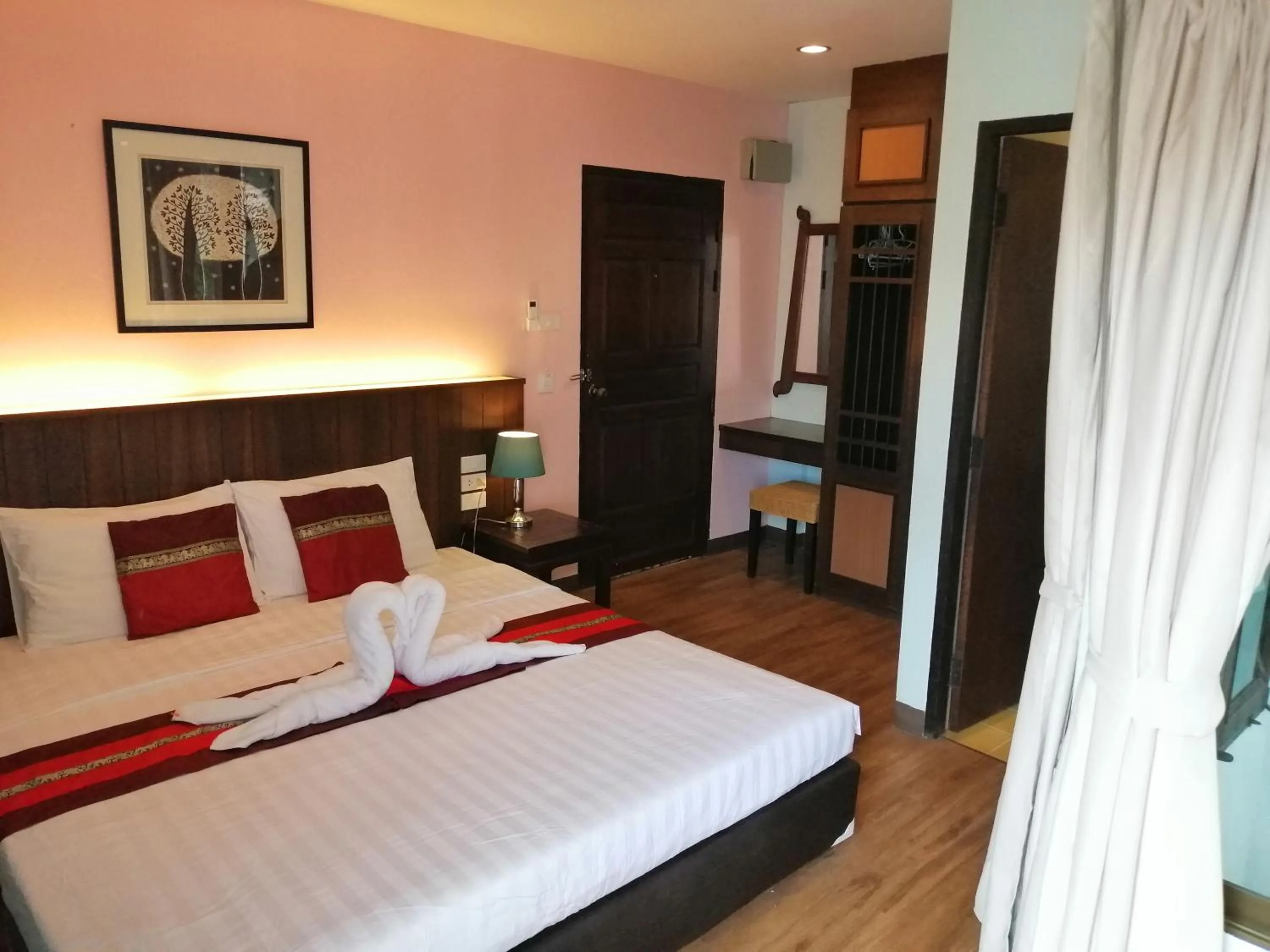 Bed in Mandala House, Chiang Mai